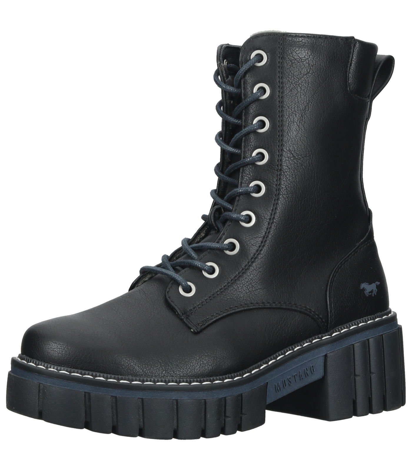 MUSTANG Stiefelette Lederimitat Ankleboots günstig online kaufen