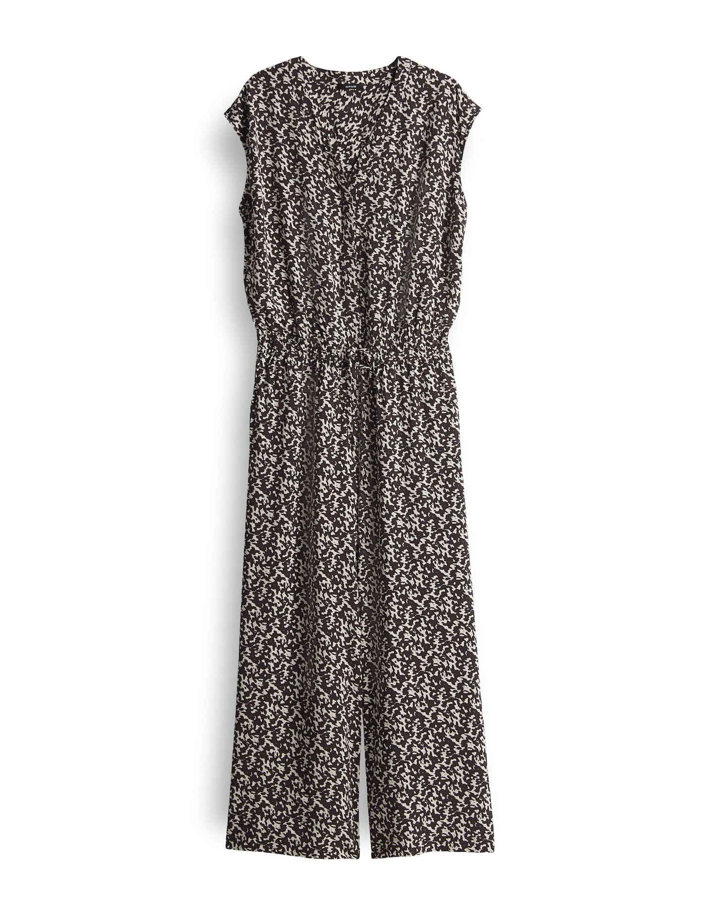 OPUS Jumpsuit MONELI SHADOW Wide mit abstrakten Printdesign – Bild 2 von 5