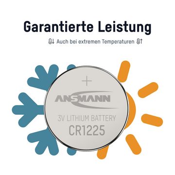 ANSMANN AG Lithium Knopfzelle CR1225 Knopfzelle