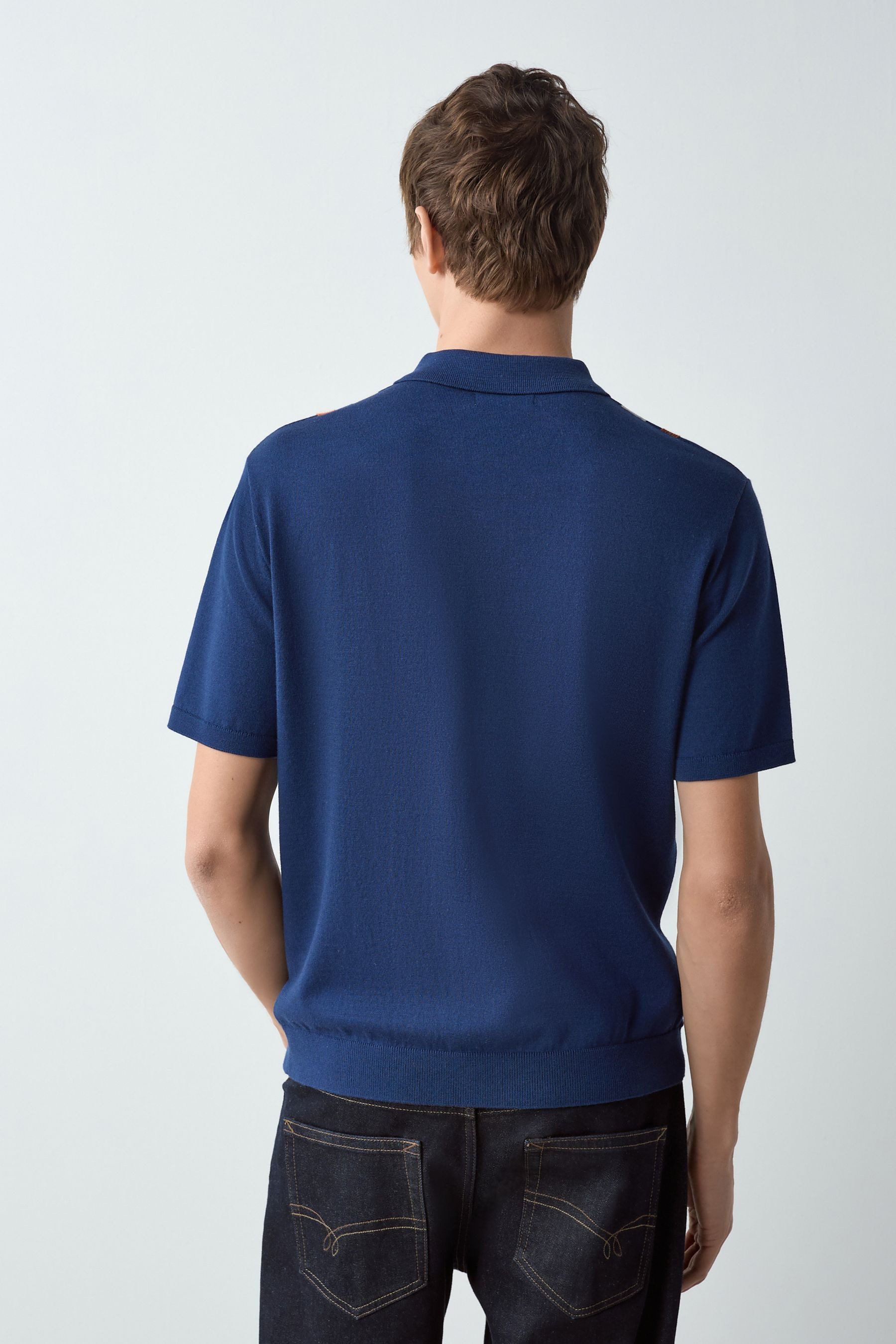 Next Poloshirt Kurzärmeliges Strick-Polohemd im Regular Fit (1-tlg) günstig online kaufen