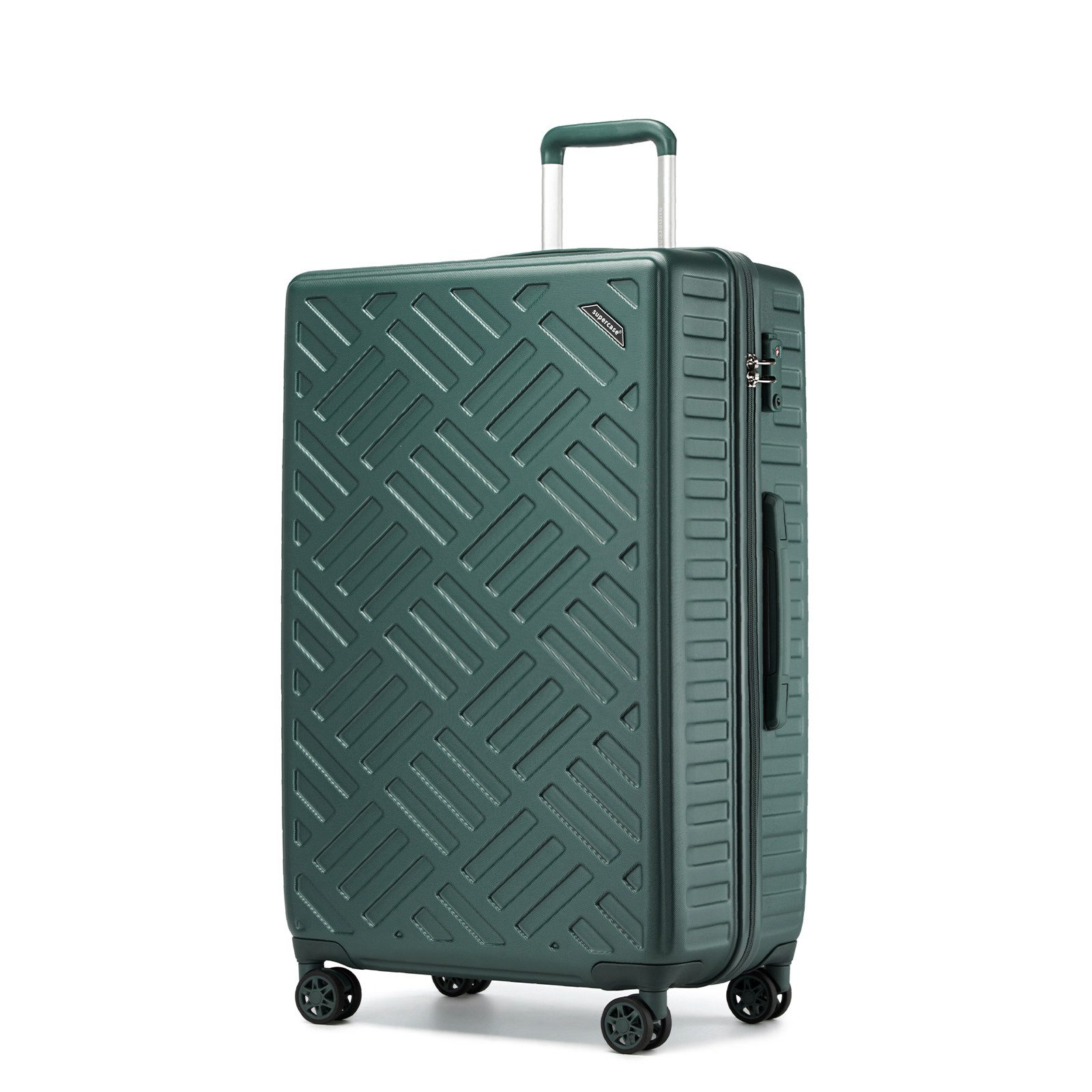 Supercase Trolley Leichter Hartschalenkoffer mit 4 günstig online kaufen