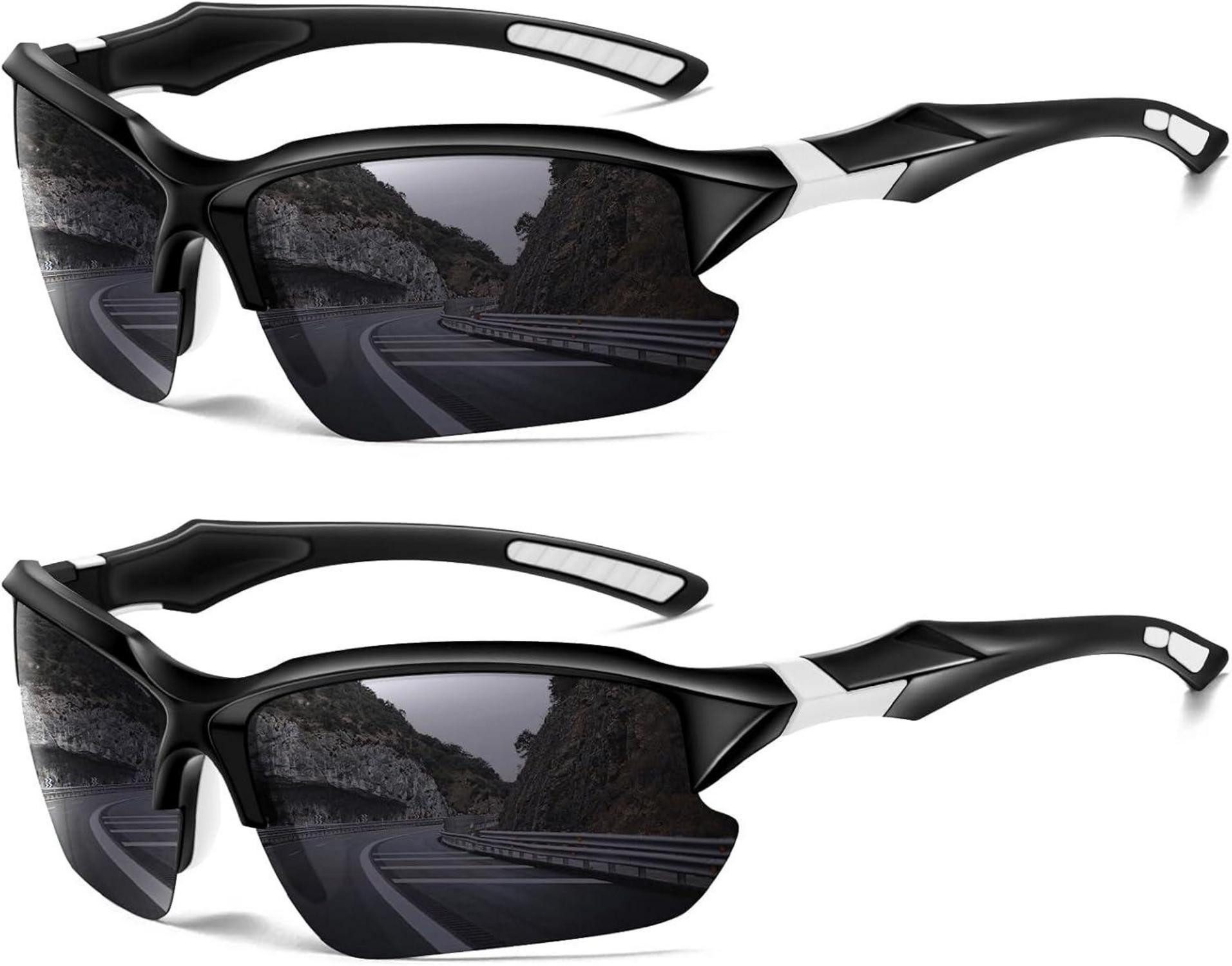 Monoscheibensonnenbrille Fahrradbrille Sportbrille Polarisierte Sonnenbrille UV400 für