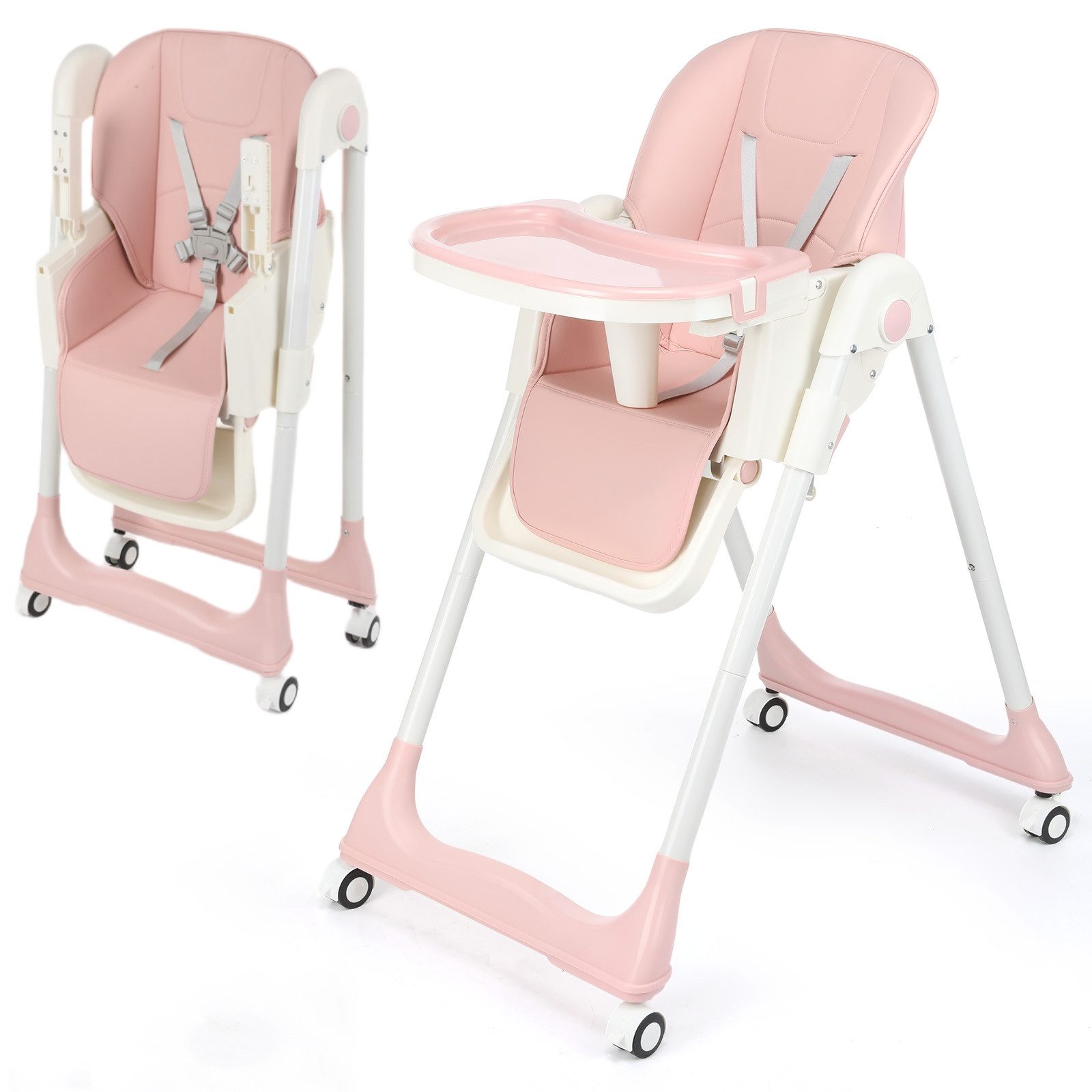 oyajia Kinderstuhl Stuhl Baby Kinderstuhl Klappbar kinderstuhl Mitwachsend günstig online kaufen