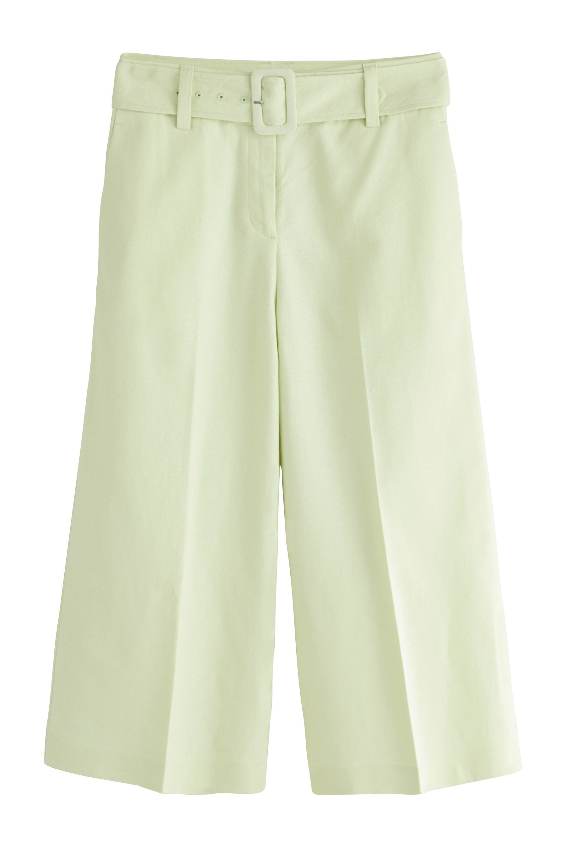 Next Culotte Hosenrock mit Gürtel und Leinenanteil, Kurzgröße (1-tlg) günstig online kaufen