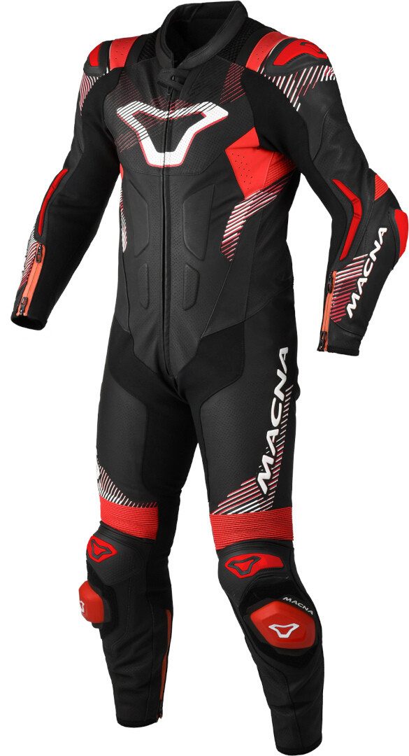 Motorradkombi Armadyl perforierte 1-Teiler Motorrad Lederkombi