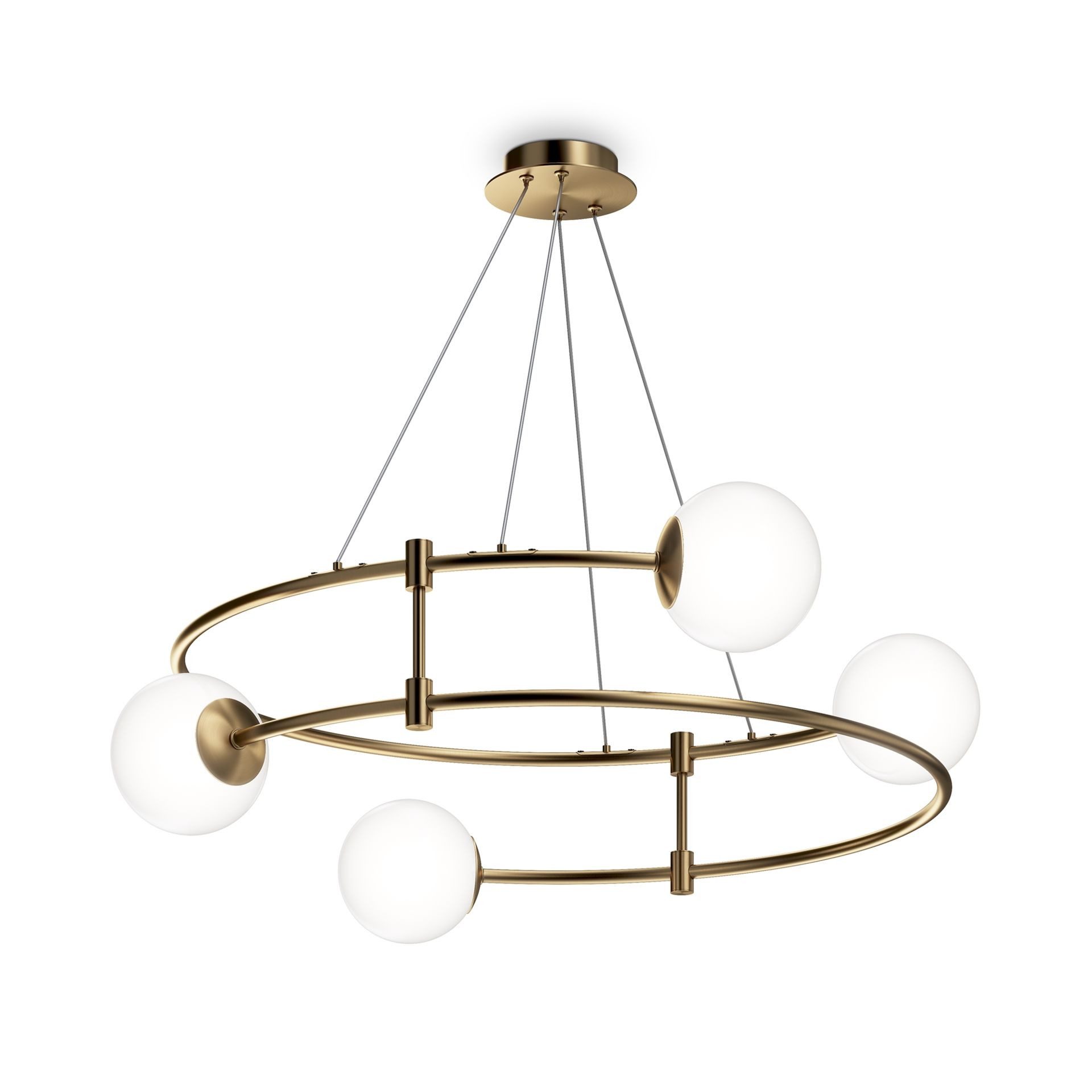 MAYTONI DECORATIVE LIGHTING Pendelleuchte Balance 2 61x24.5x61 cm, ohne Leuchtmittel, hochwertige Design Lampe & dekoratives Raumobjekt
