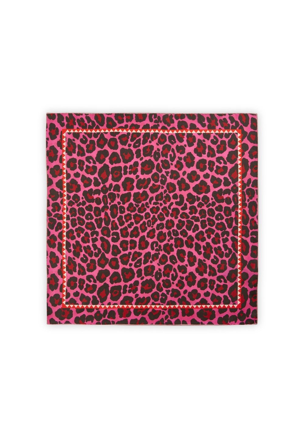 Codello Nickituch Codello Nickituch aus Seide mit Leo-Muster, Handrolliert günstig online kaufen