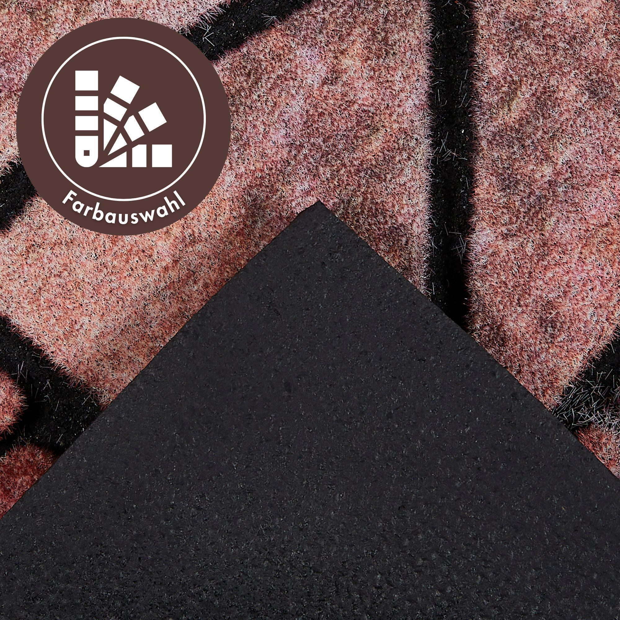 Andiamo Stufenmatte Outdoor, 2er Set, rechteckig, Höhe: 6 mm, Outdoor-Stufenmatten, Stein Motiv, Gartenbereich, Außenbereich – Bild 5 von 5