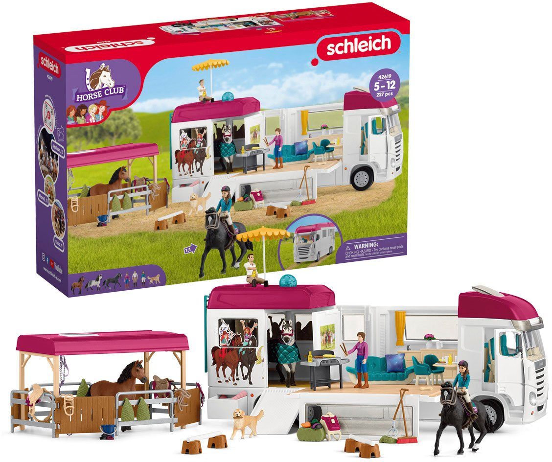 Schleich® Spielwelt HORSE CLUB, Pferdetransporter (42619), günstig online kaufen