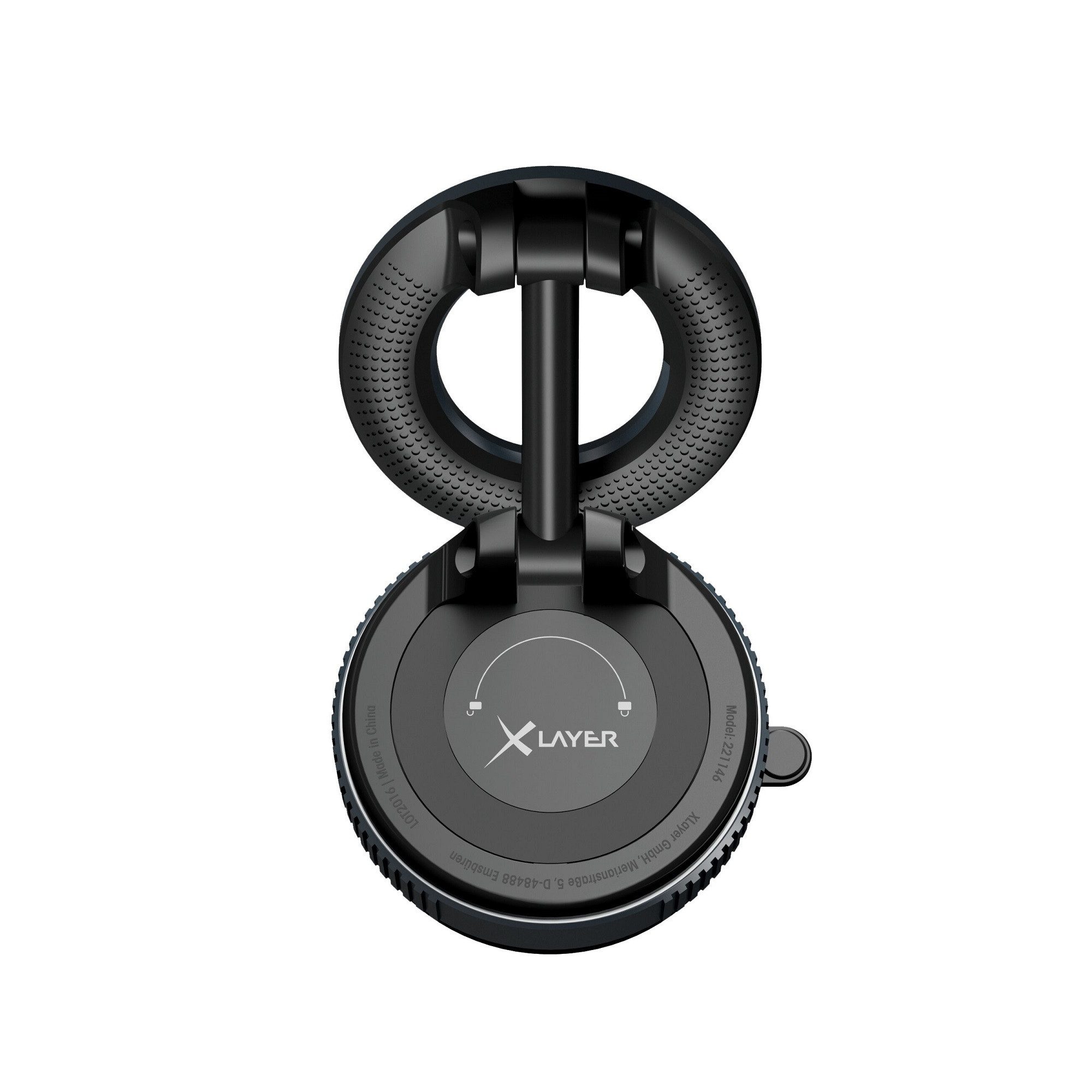 XLAYER Smartphone-Halterung Kfz-Halterung für Smartphone Magnetisch mit Saugnapf – Bild 2 von 5