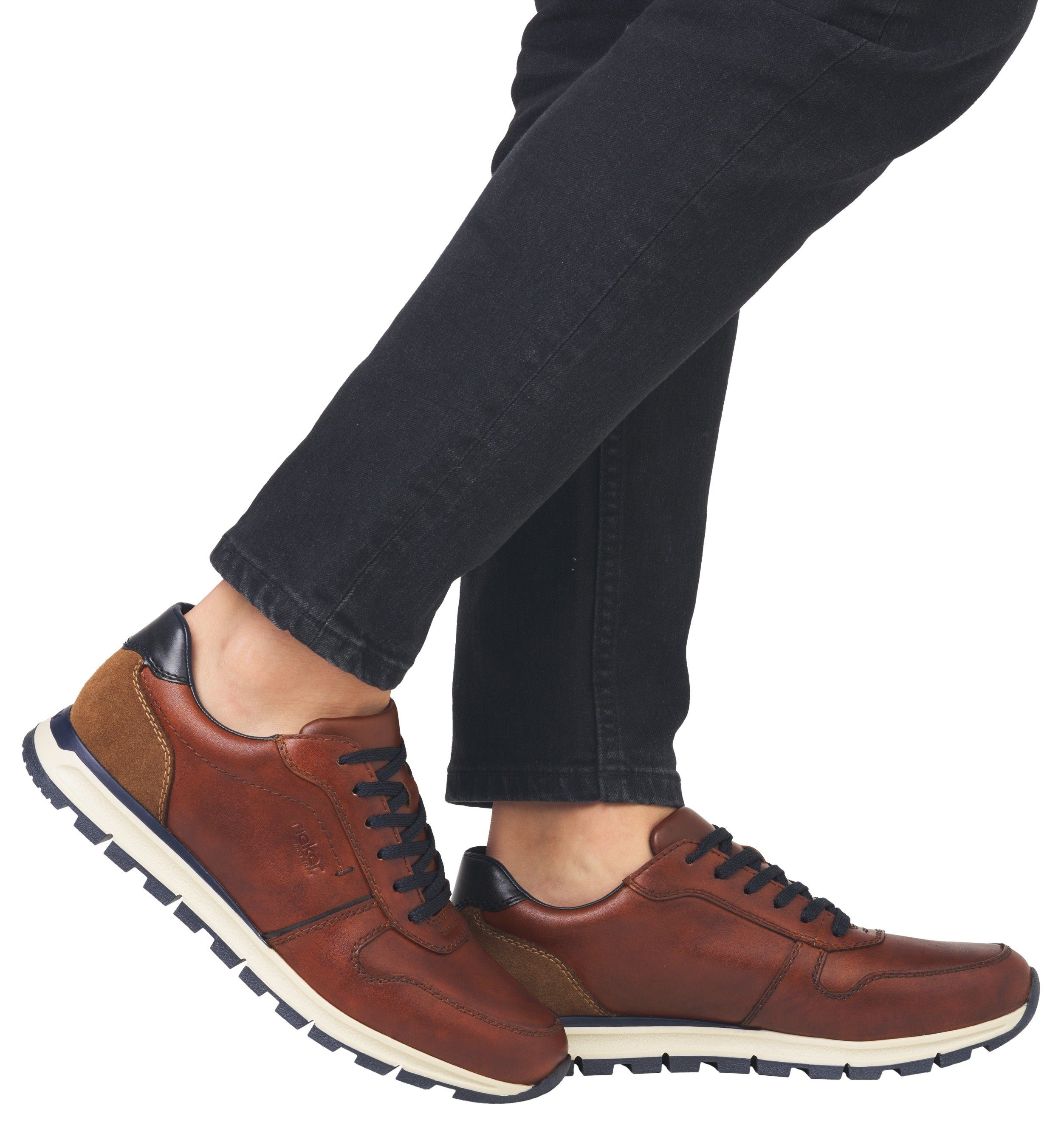 Rieker Sneaker mit MemoCup-Innensohle, Freizeitschuh, Halbschuh, günstig online kaufen