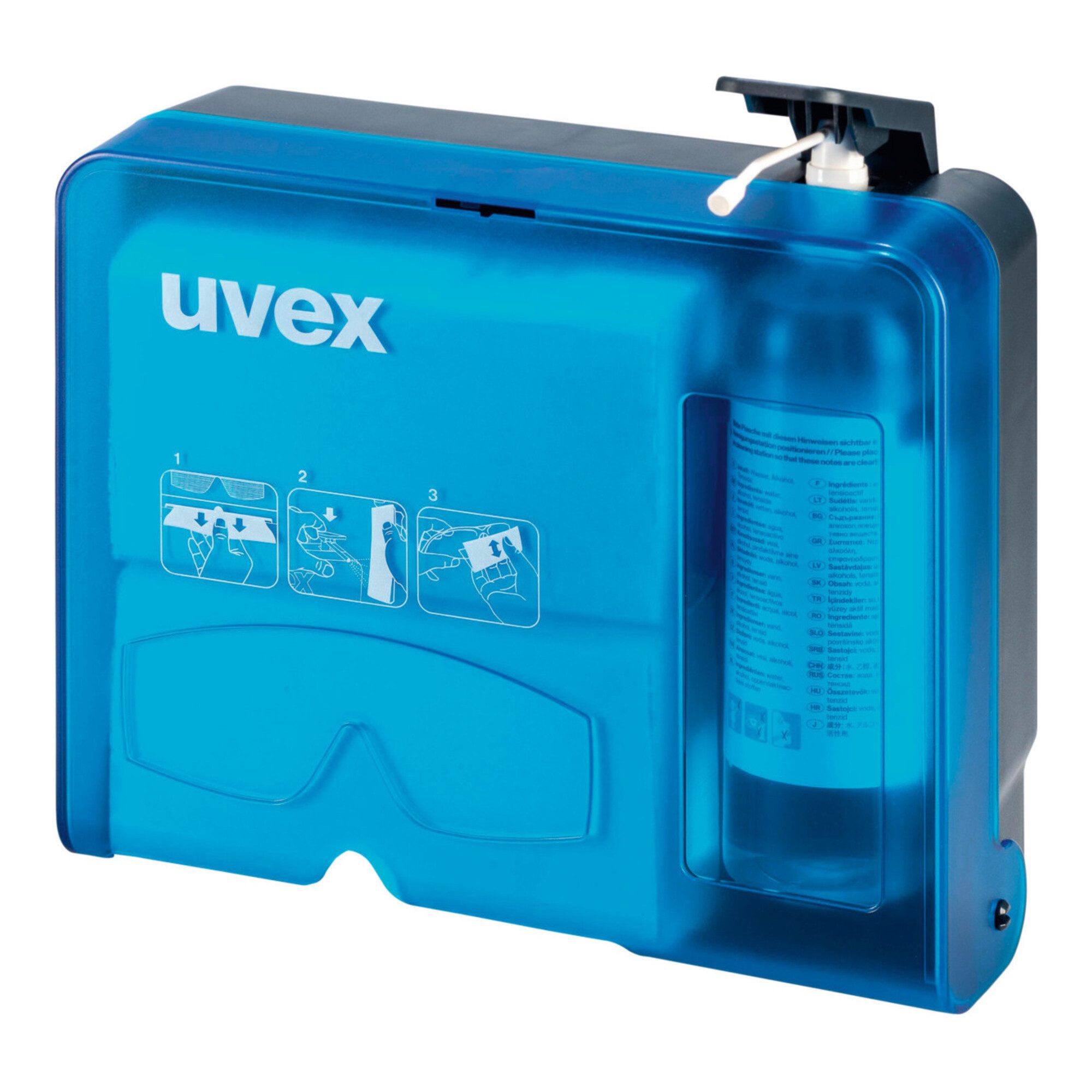 Uvex Arbeitsschutzbrille uvex Brillenreinigungsstation, Typ: STATION