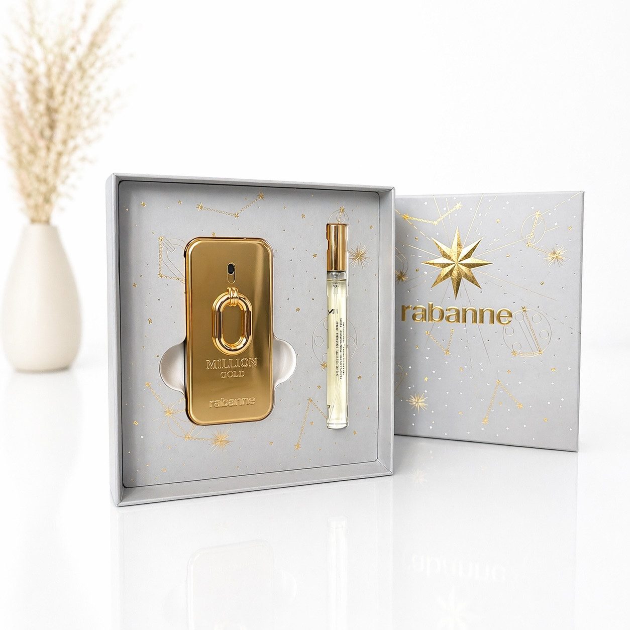 Eau de Parfum One Million Gold 50ml EDP Intense + 10ml Travel Spray Herren Parfum