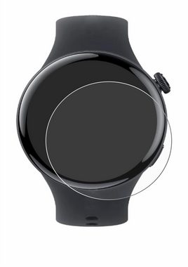 upscreen Schutzfolie für Vivo Watch 3, Displayschutzfolie, Folie Premium klar antibakteriell