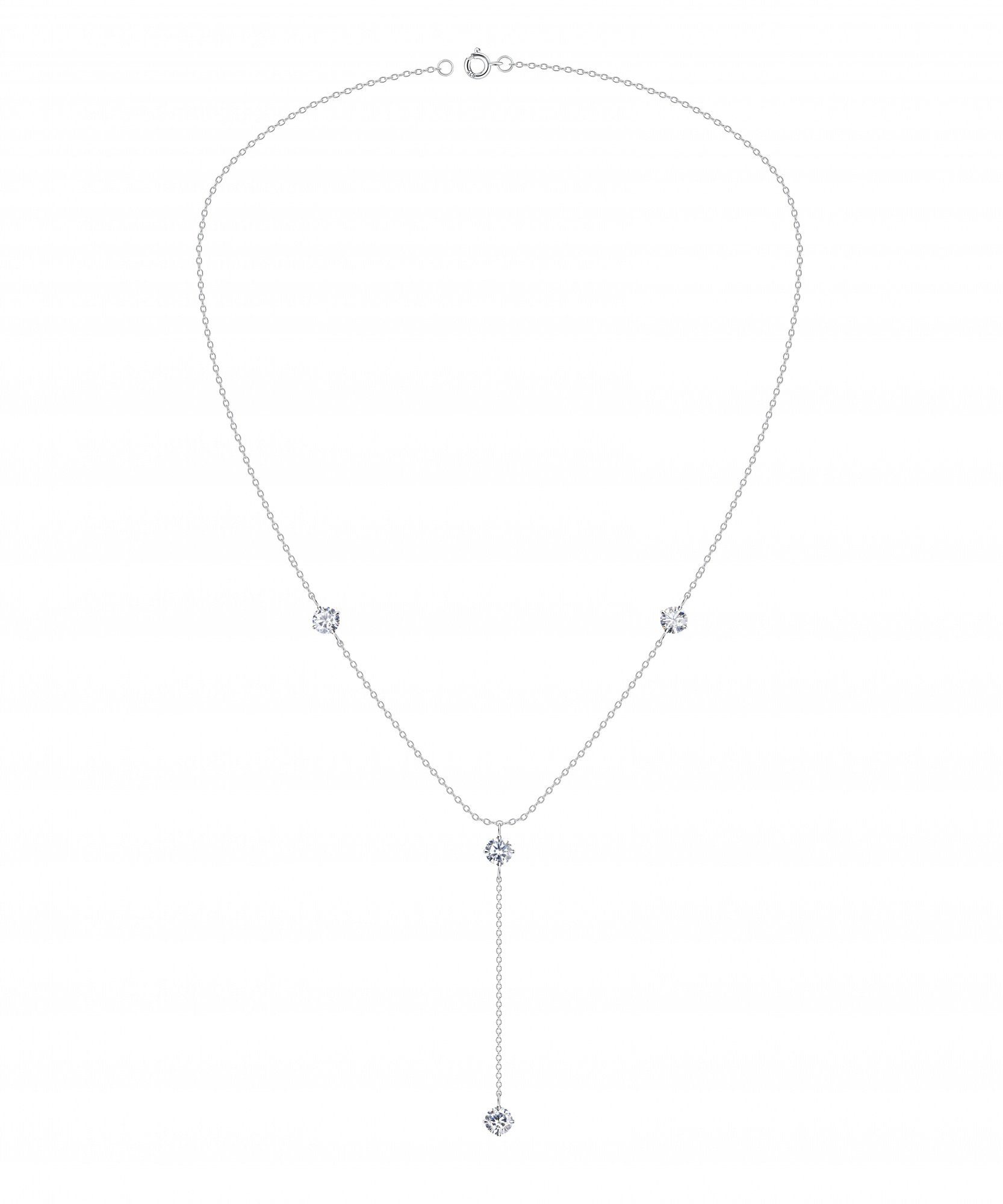 ALEXANDER YORK Kette mit Anhänger Y-Design ZIRKONIA, 925 Sterling Silber günstig online kaufen