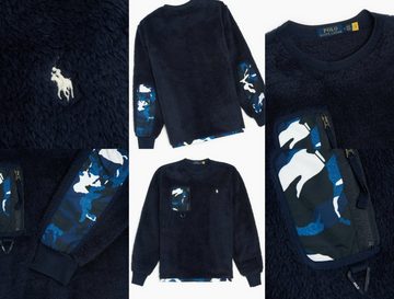Ralph Lauren Strickpullover POLO RALPH LAUREN TEDDY Fleece Jumper Sweater Sweatshirt Pulli Pul