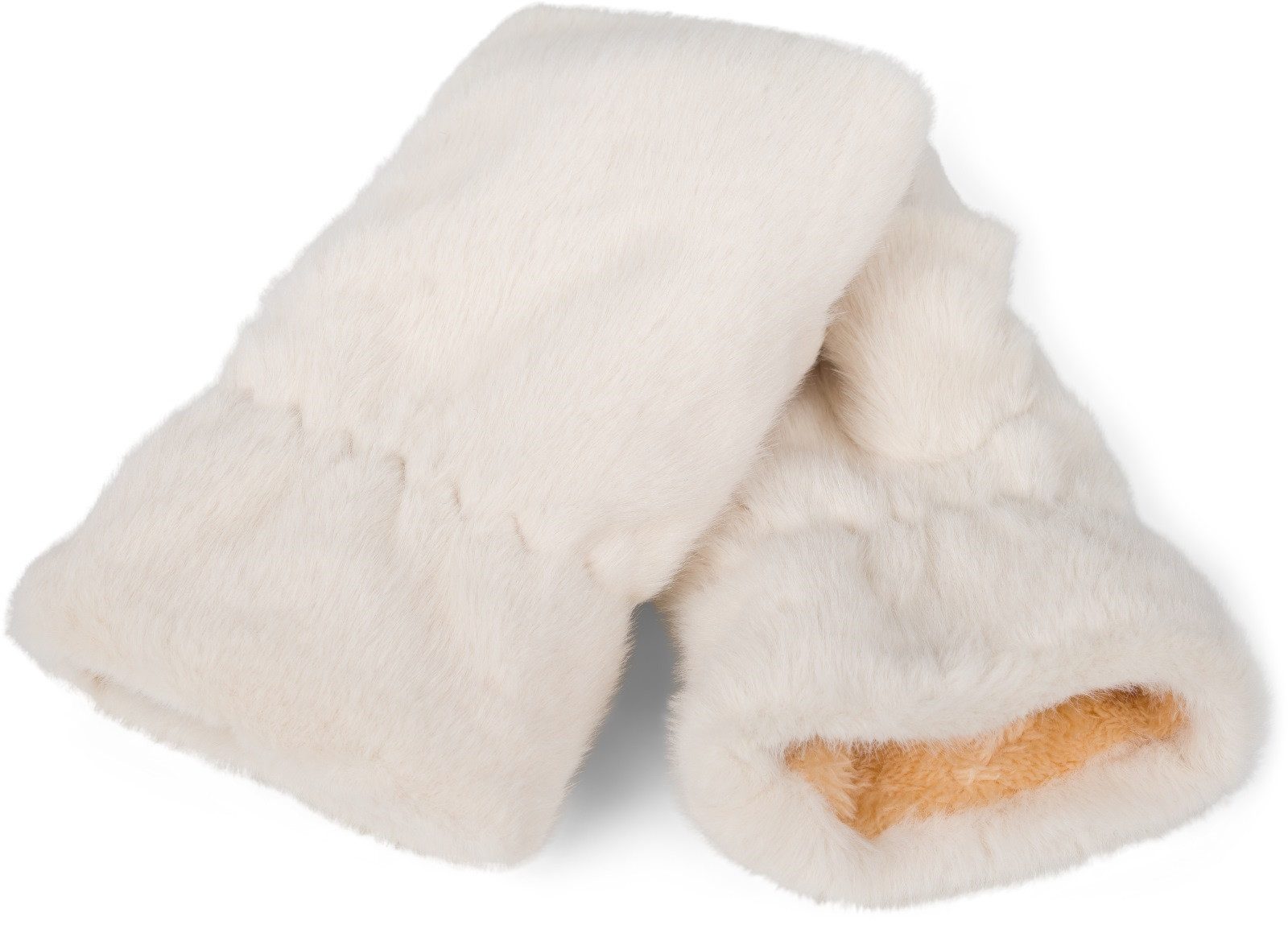 styleBREAKER Fleecehandschuhe Fingerlose Handschuhe Kunstfell Einfarbig (1- günstig online kaufen