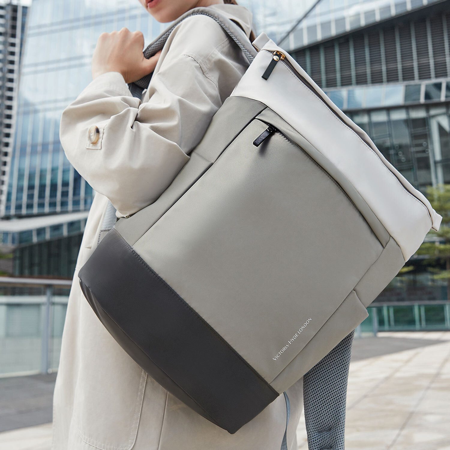 Victoria Hyde Rucksack Victoria Hyde Wendy L Unisex Laptopfach (Kein Set, 1-tlg., Kein Set)