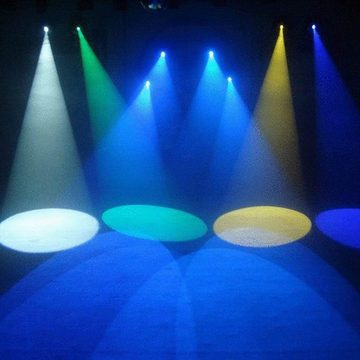 Novzep Discolicht LED Pinspot-Strahlen-Scheinwerfer,10W RGBW Punktstrahler,StadiumsLicht