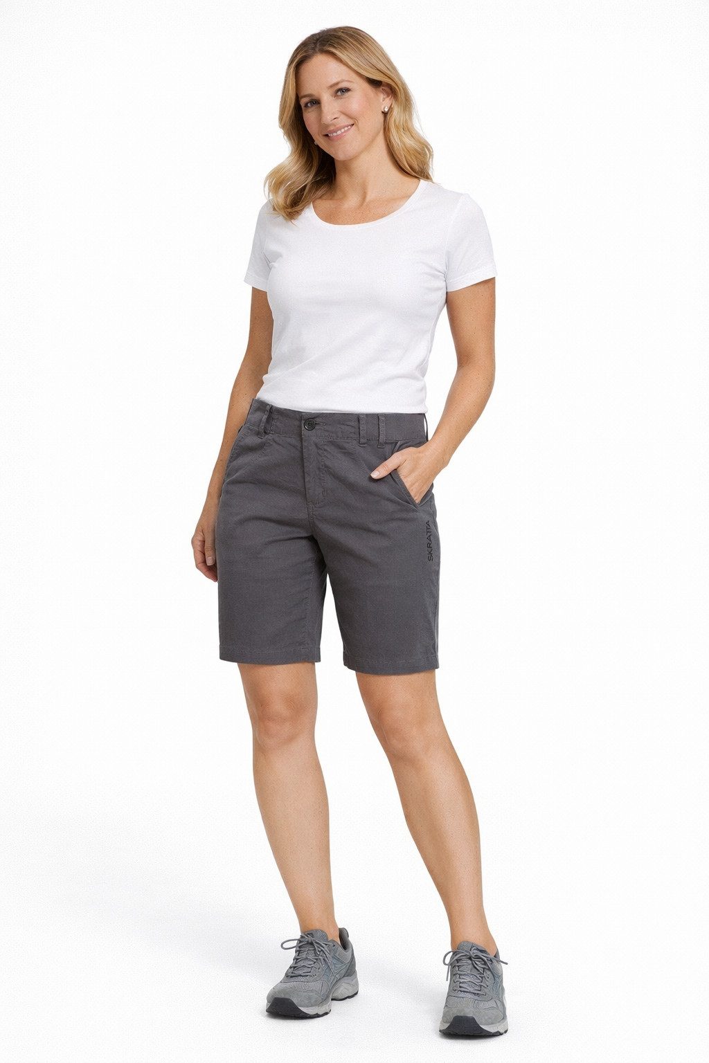 Skratta Shorts Outdoorhose Wanderhose Freizeit- Kurze Hosen für Damen