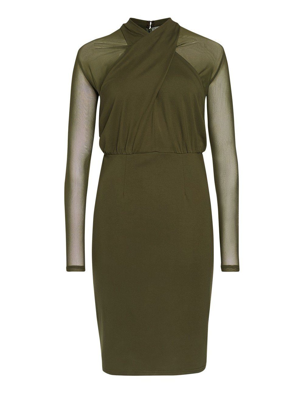 Brigitte von Boch Kleid olivgrün Sommerkleid Sainte-Croix