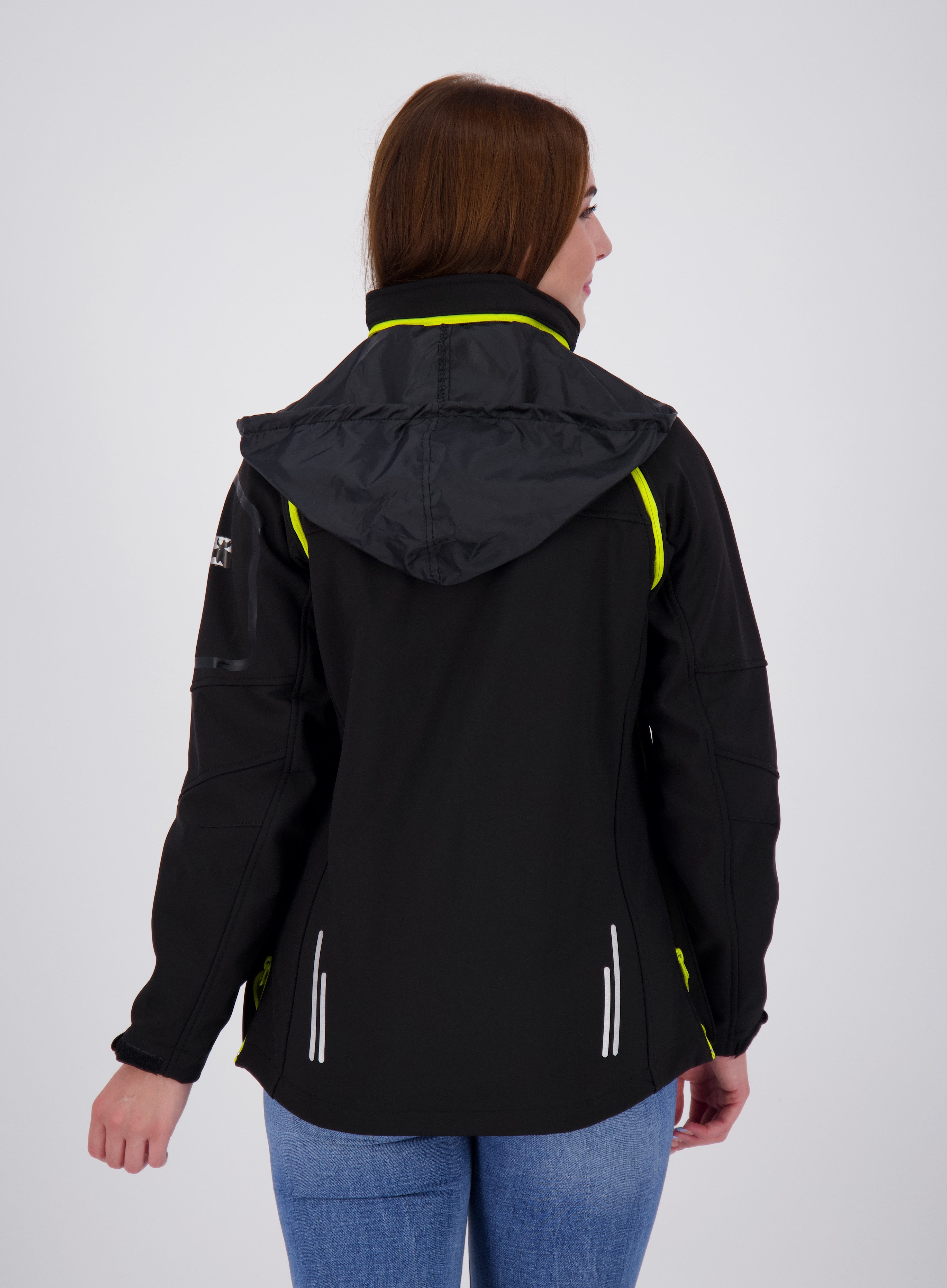 DEPROC Active Softshelljacke STANLEY PEAK WOMEN abtrennbare Ärmel