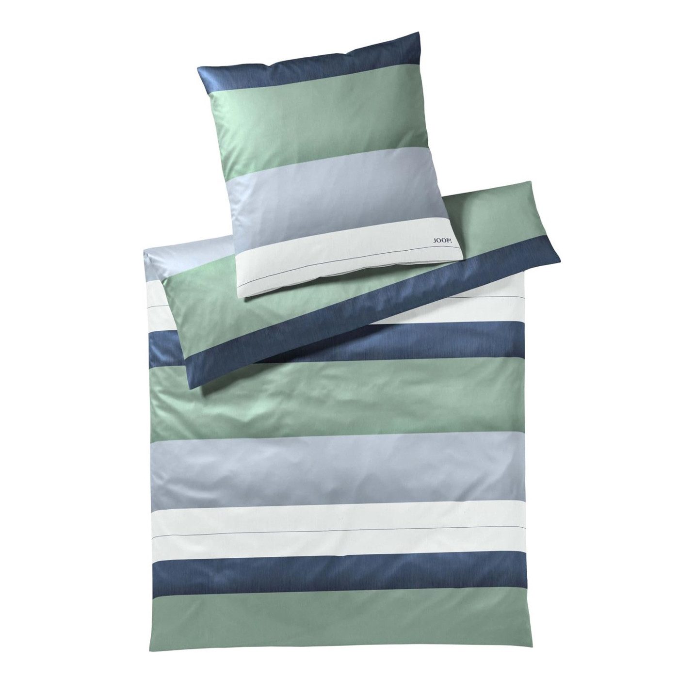 JOOP! Постельное белье JOOP! Comfort Satin Постельное белье Purity 4073-4 Streifen Mint 135x200, 2 teilig