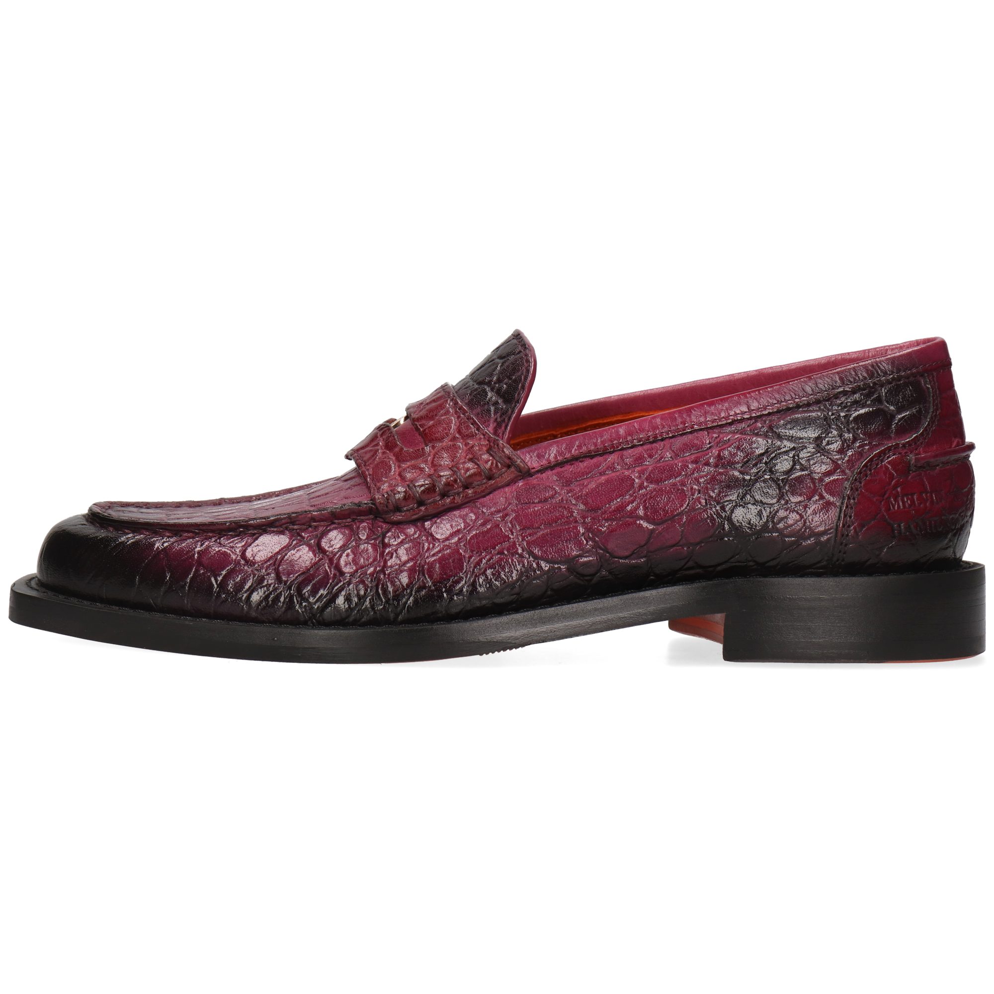 Melvin & Hamilton Gianna 3 Leder-Loafers für Damen Loafer Flache Absätze, Echtes Leder, Vegetabile Gerbung