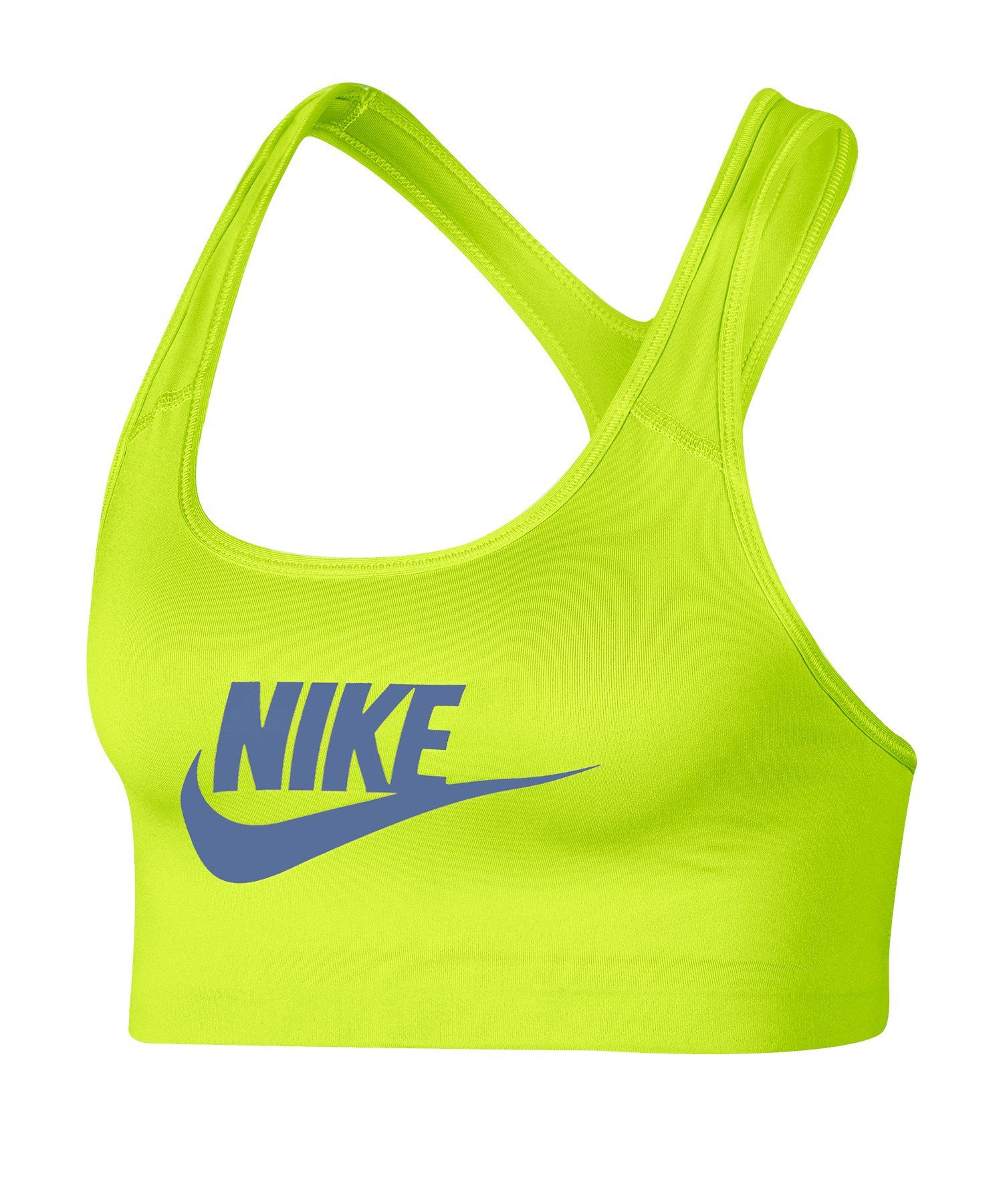Funktionsshirt Damen Gruen Sport-BH Bra Futura default Swoosh Nike