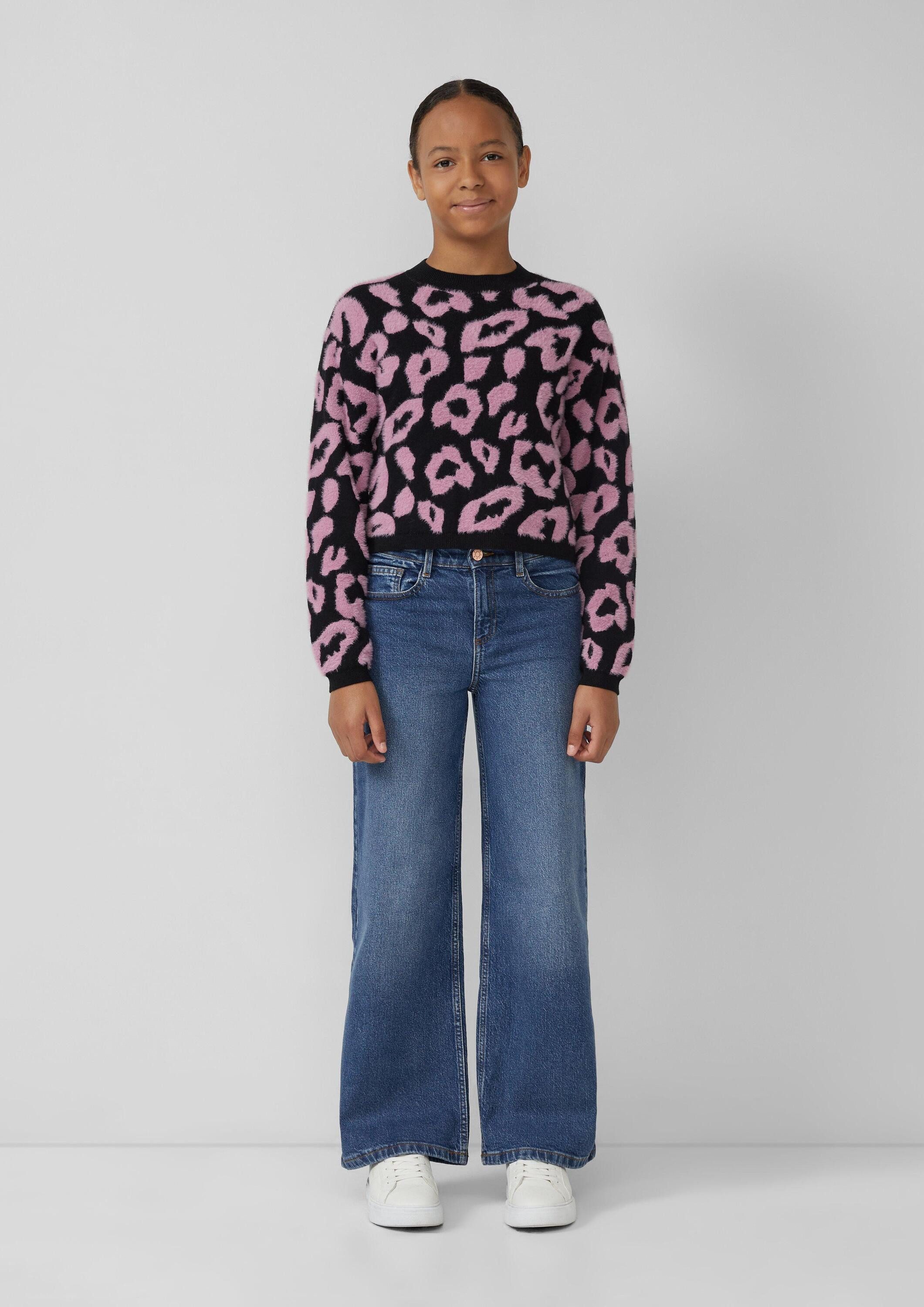 s.Oliver Weite Jeans Jeans-Hose Jeans / Regular Fit / Mid Rise / Wide Leg