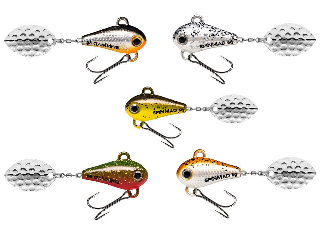 Kunstköder SpinMad - Originals 6 g - Starter-Set - klares Wasser