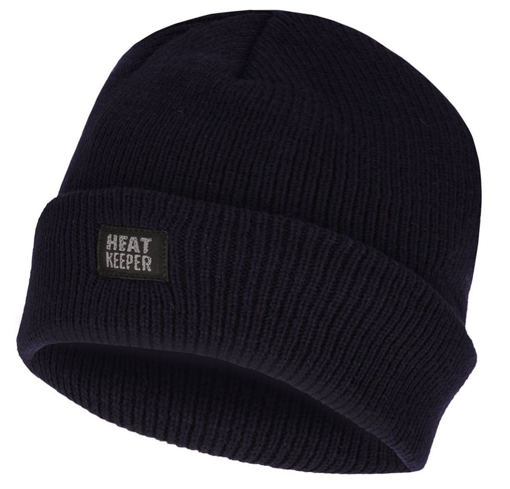 Heatkeeper Strickmütze Thermo Herren Mütze, Perfekte Kombi von Thermo und Mode.