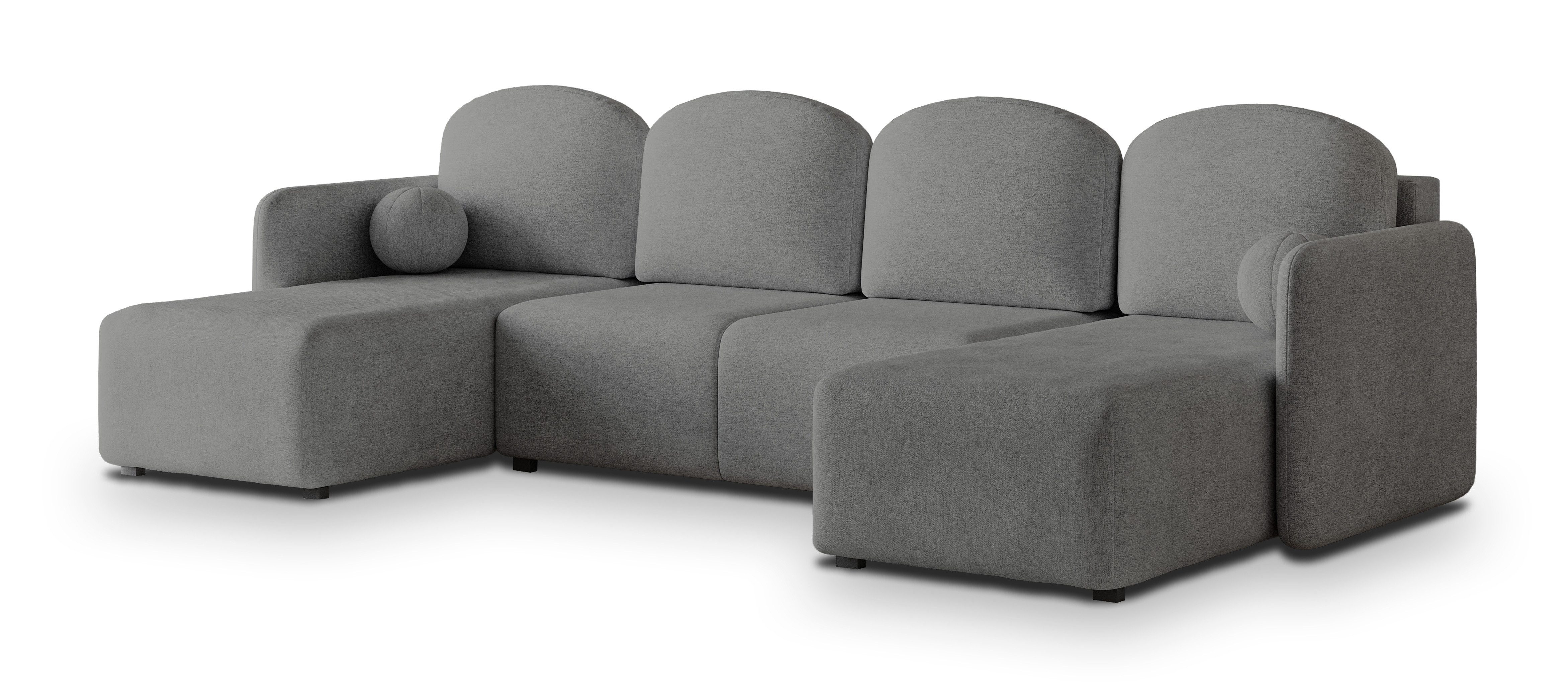 Masseno Ecksofa NUBERO mit Schlaffunktion U-Form, günstig online kaufen