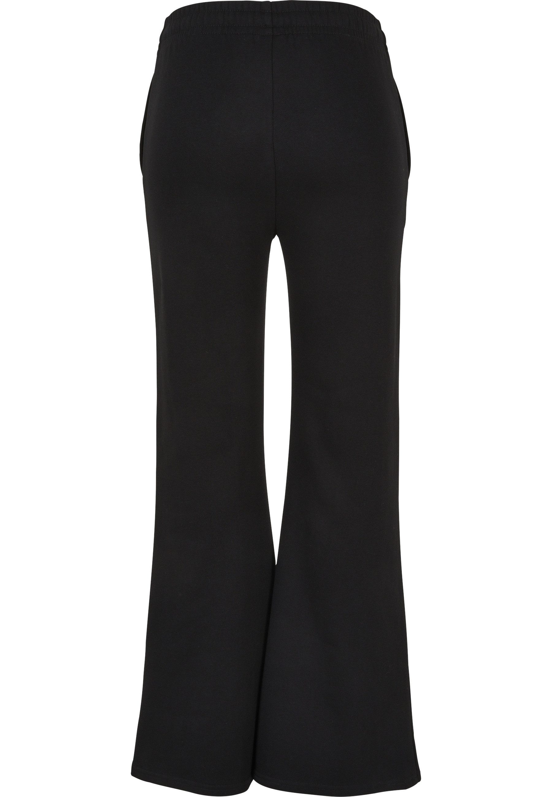 URBAN CLASSICS Sweathose Urban Classics Damen Ladies Flared Pin Tuck Terry Pants (1-tlg)