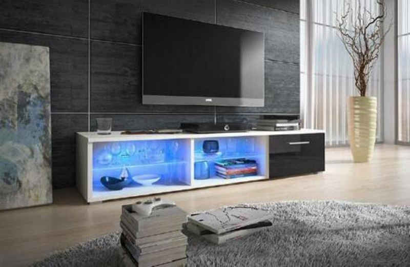 JVmoebel Lowboard rtv sideboard Fernseh Lowboard Unterschrank TV Led Neu Sofort (1 St., 1x Lowboard)