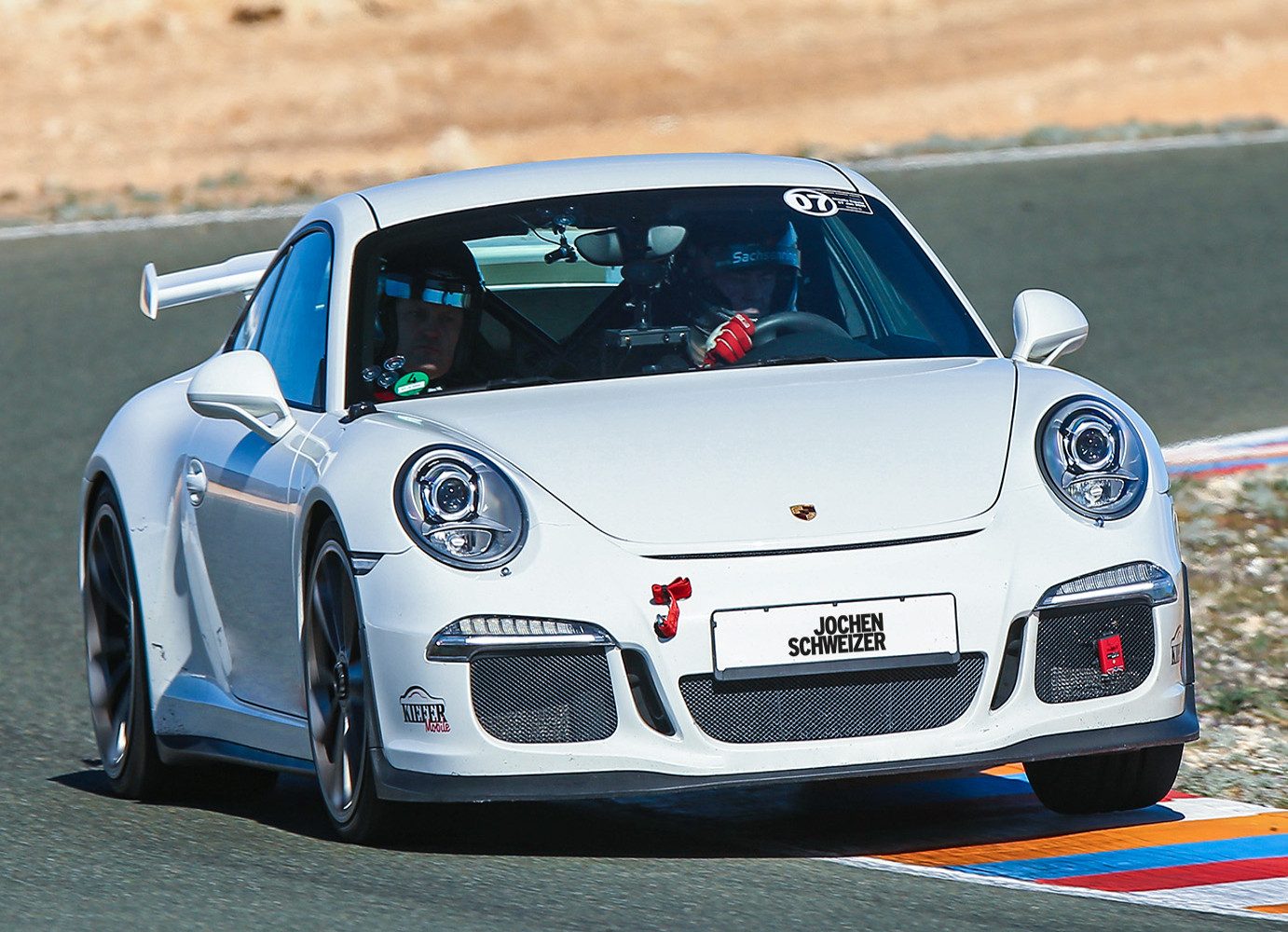 Jochen Schweizer Erlebnisgutschein Rennstreckentraining Porsche 911 GT3 Clubsport, Achtung: Gurtpflicht!