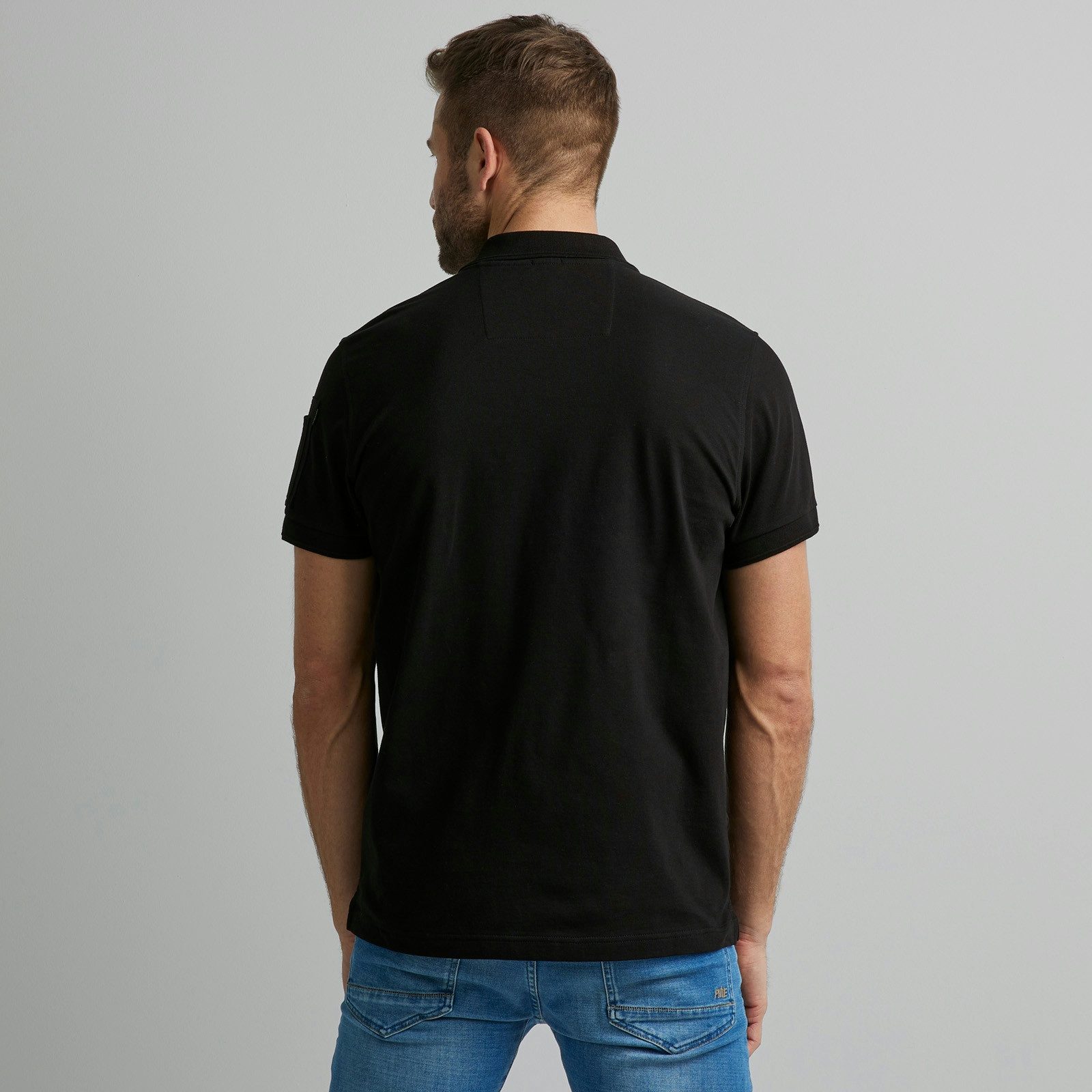 PME LEGEND Poloshirt mit Logostickerei