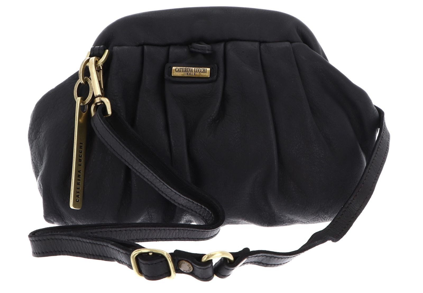 Caterina Lucchi Clutch Violante Pochette, aus echtem Rindsleder
