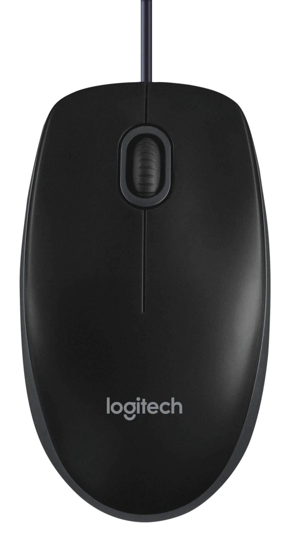 schwarz Maus Logitech B100