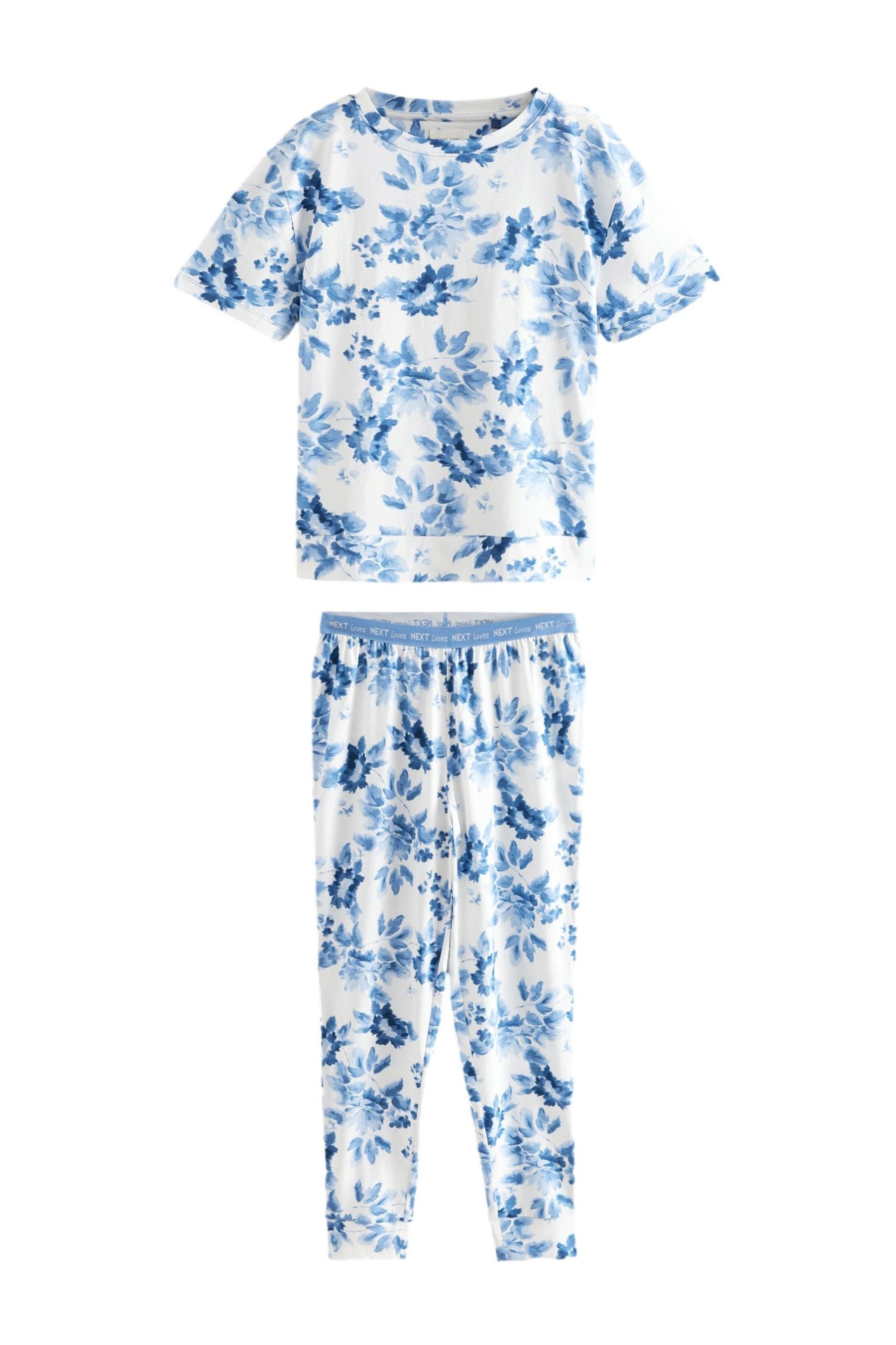 Next Pyjama Kurzarm-Schlafanzug aus 100 % Baumwolle günstig online kaufen