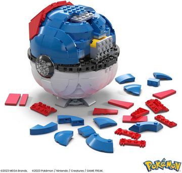 MEGA Spielbausteine MEGA Pokémon, Jumbo Superball, (299 St), mit Licht