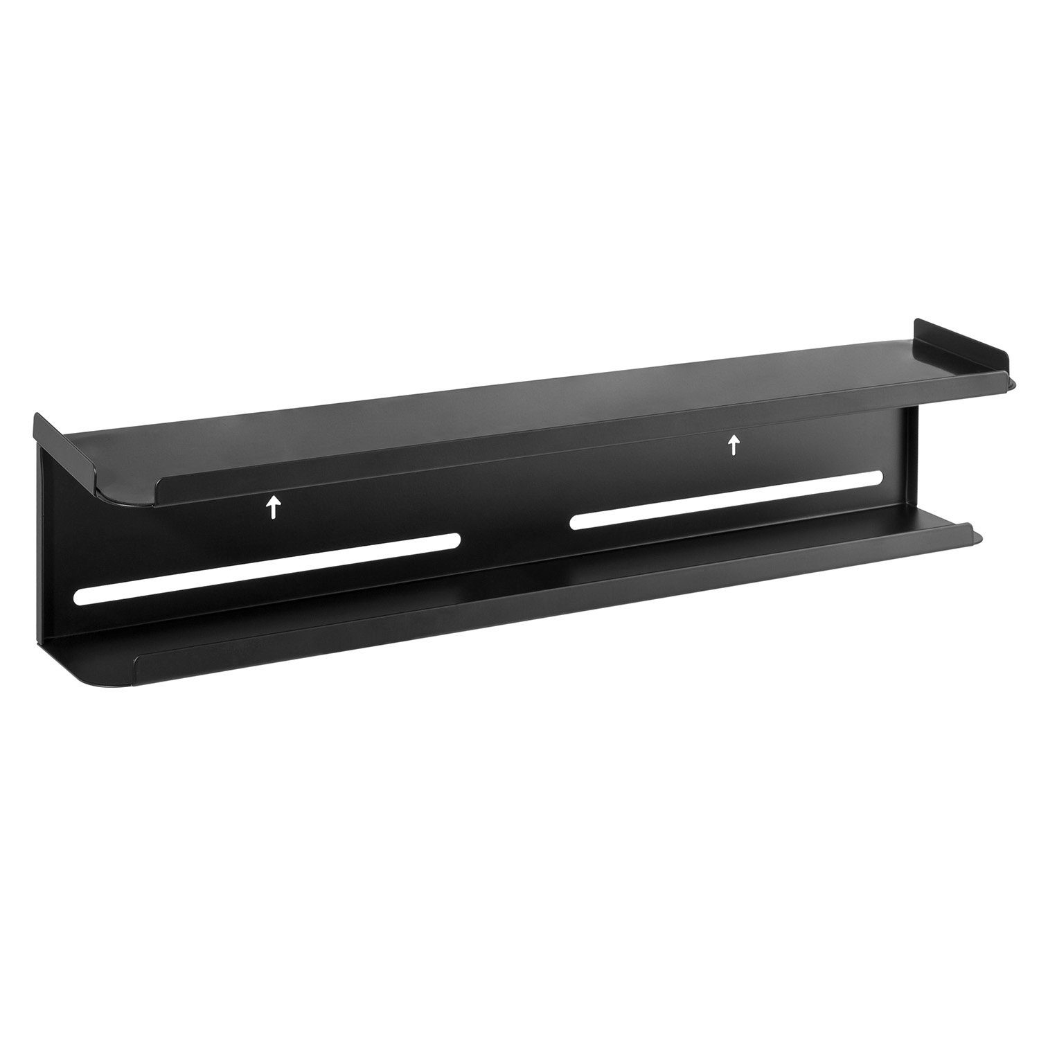 Maclean TV-Regal MC-904, 2 Полки [je 57 x 11 cm] zur Wandmontage oder TV-Rückseite [VESA]