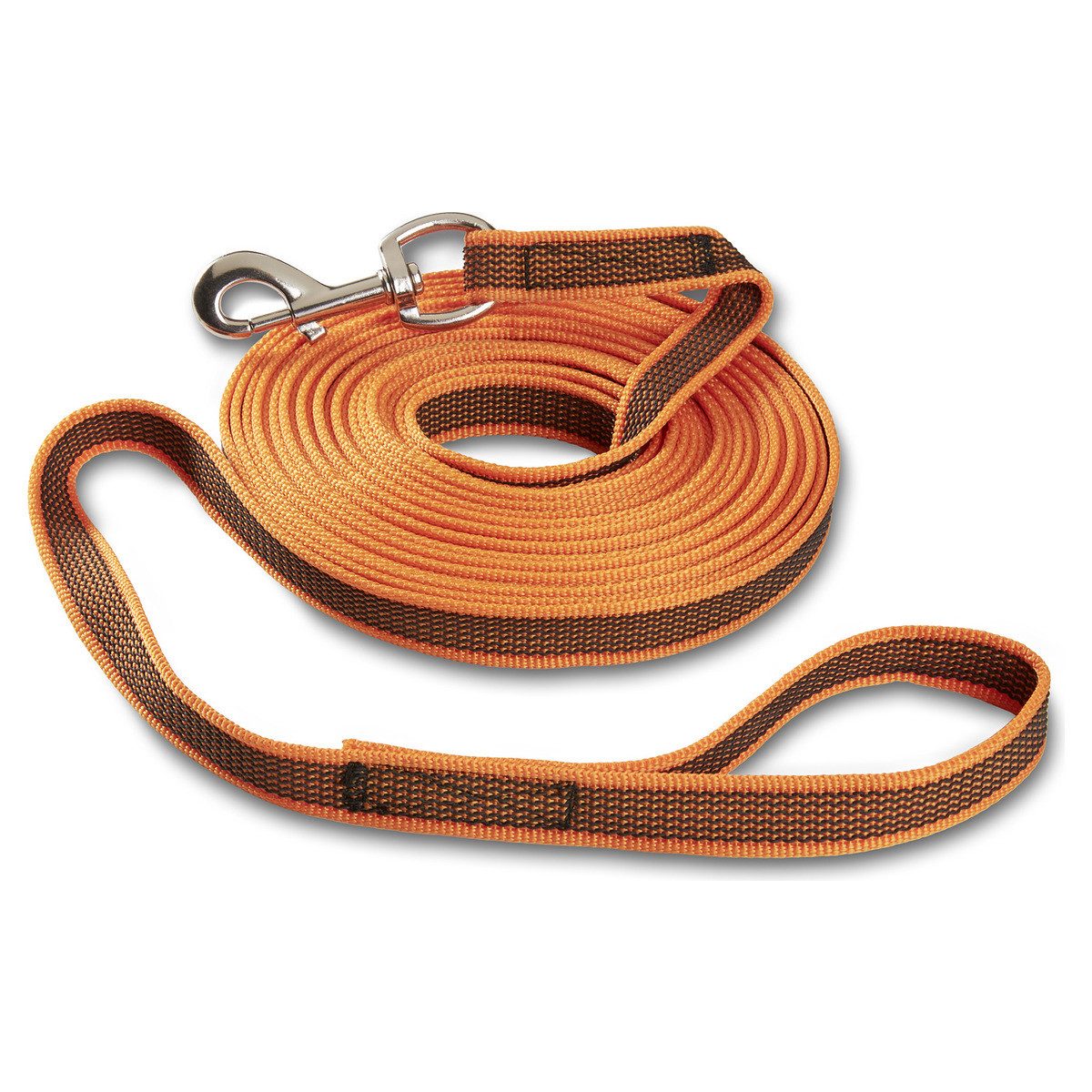 Wolters Schleppleine Avanti gummierte Schleppleine mit Handschlaufe orange