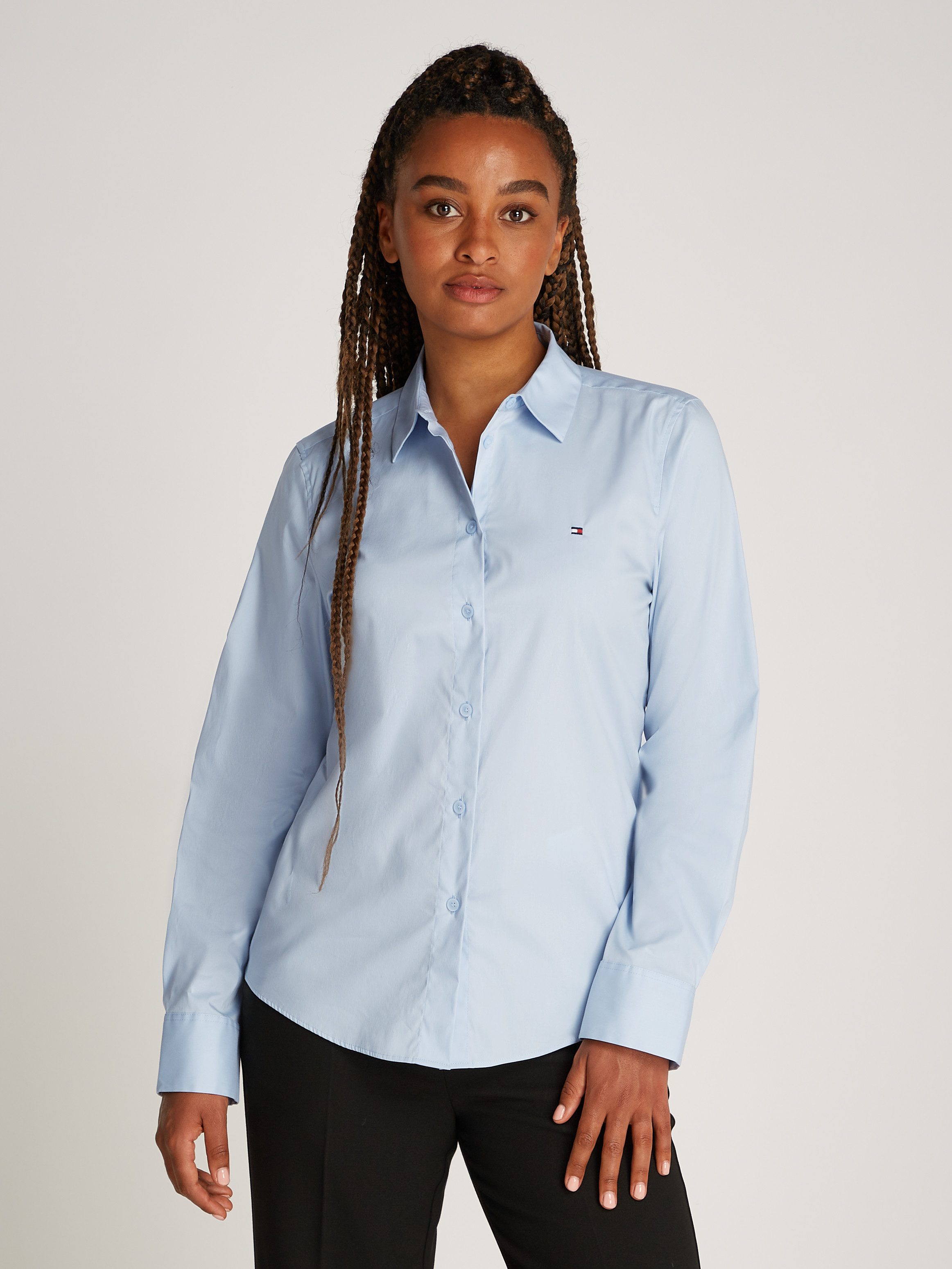 Hemdbluse ESS POPLIN REGULAR SHIRT