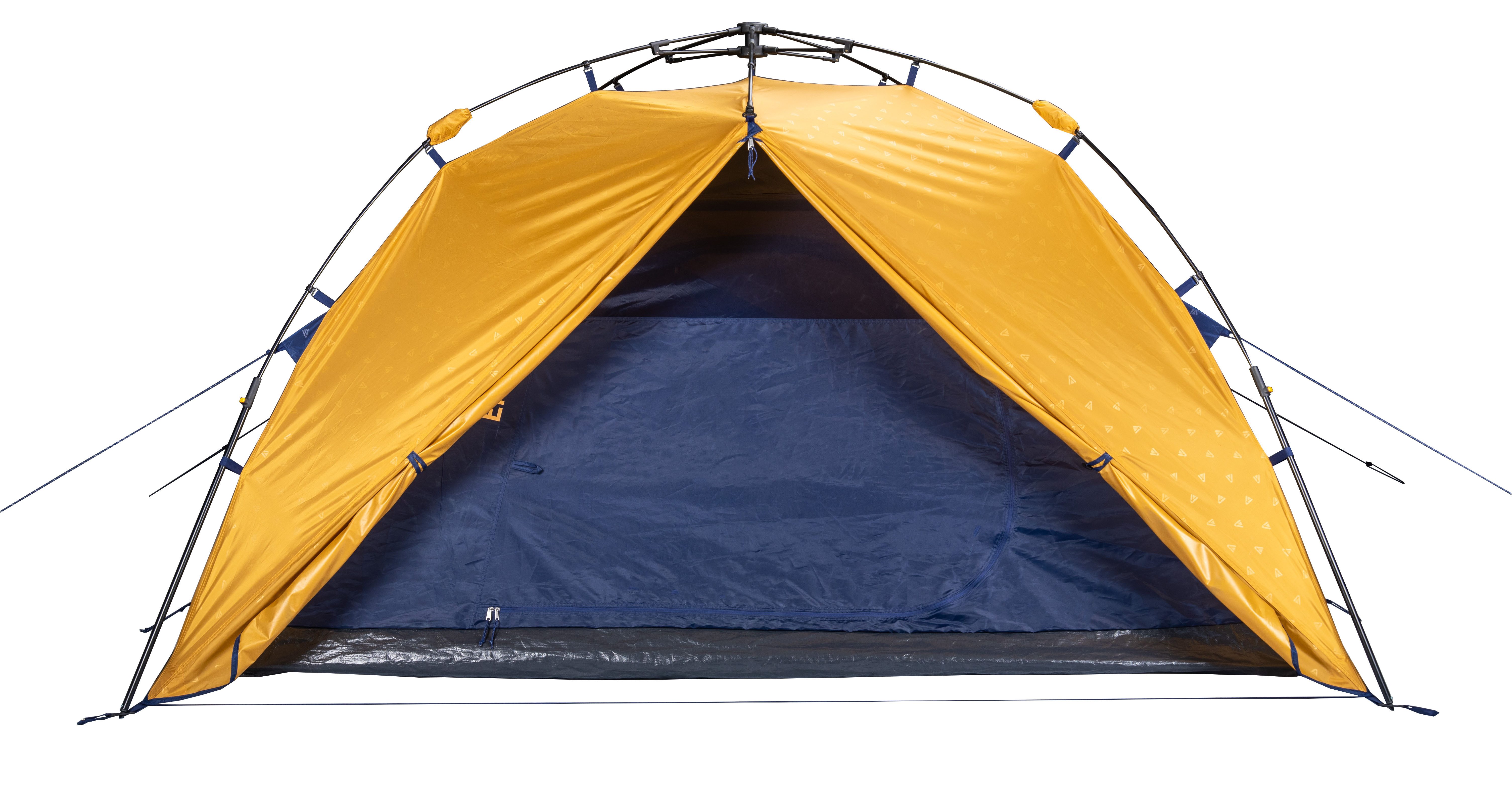 Tambu Kuppelzelt TAMBU - EMANI 4 - Schnellaufbauzelt, Personen: 4, 100 % recycelter Polyester, PFC frei