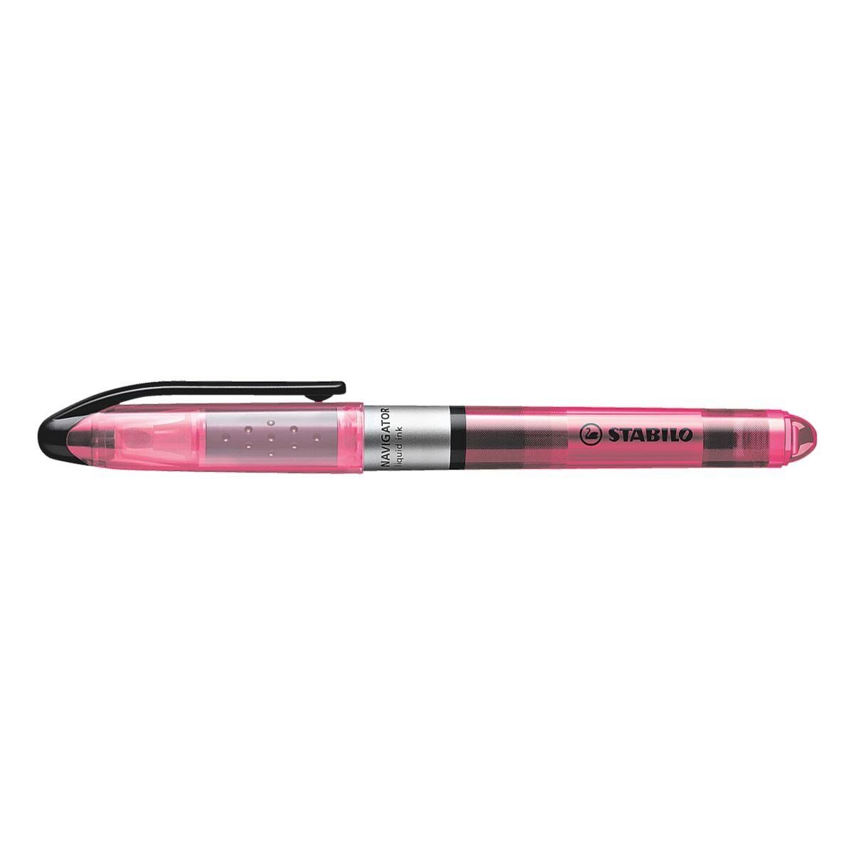 Marker STABILO pink (1-tlg), Navigator®, schnelltrocknend Textmarker