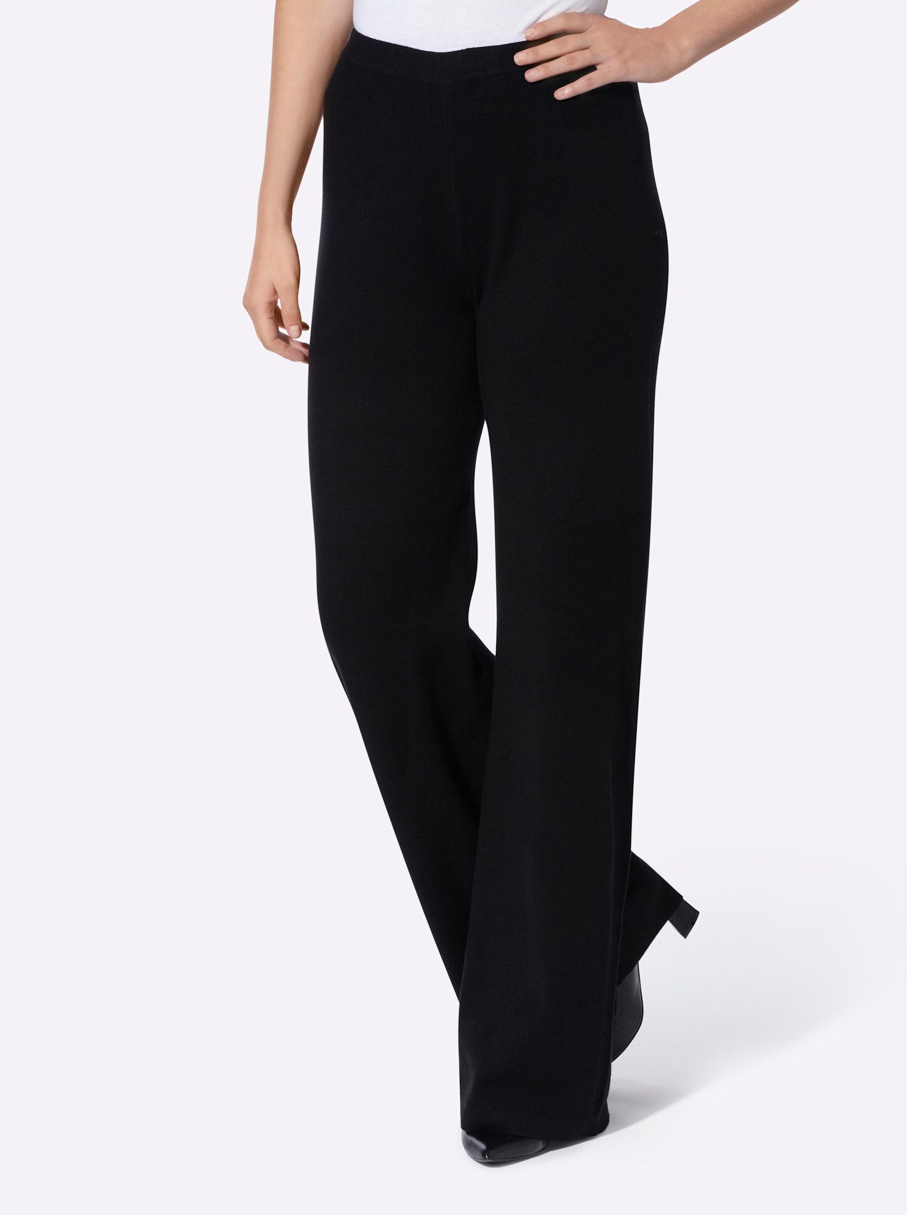 Jerseyhose Strickhose normal