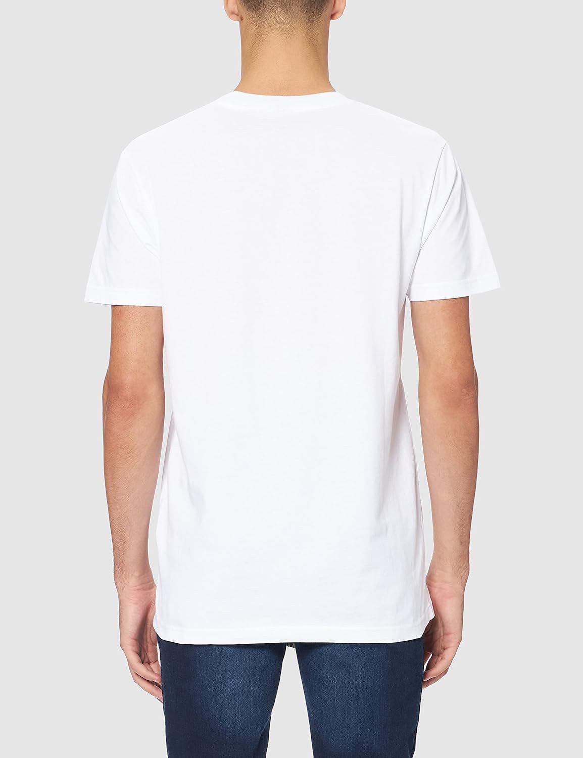 Mister Tee Kurzarmshirt Mister Tee T-Shirt Vintage ASCND Tee White aus Baumwolle, in unifarben