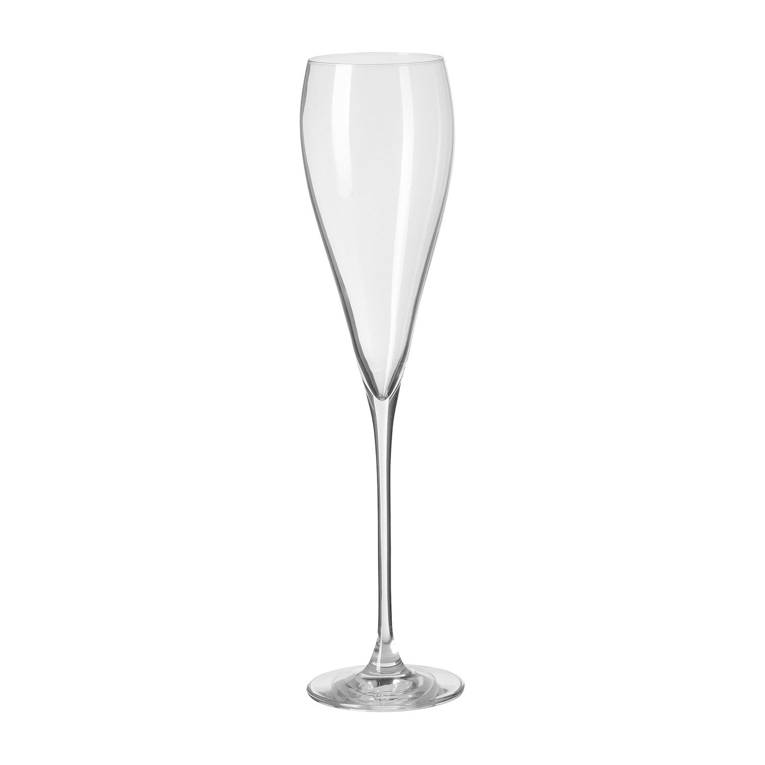 Fink Champagnerglas PREMIO 4er Set Champagnerglas - klar - H. 28cm - Tischgeschirr, Glas, Spülmaschinengeeignetes Sektglas Flöte - Elegantes Glasdesign