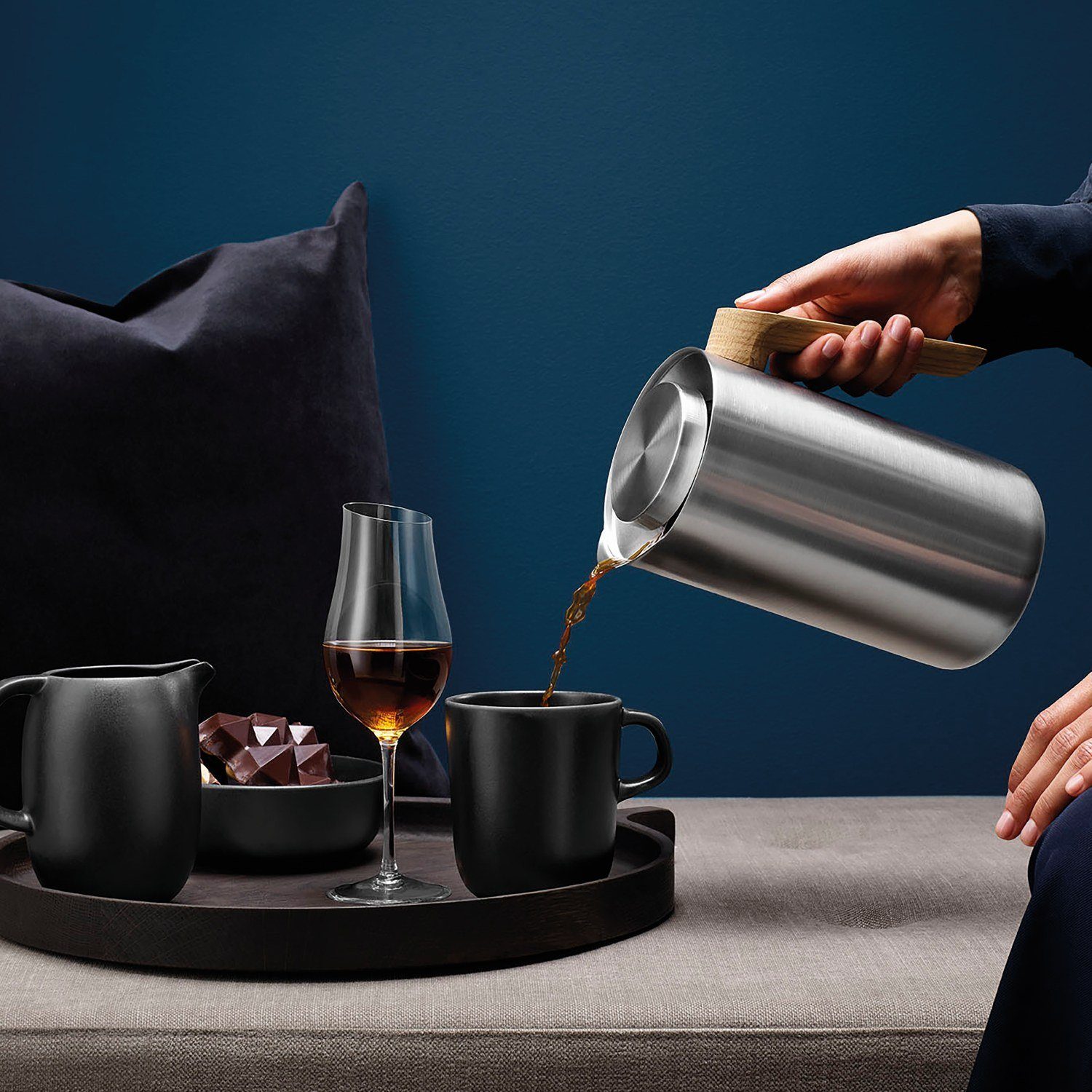 Eva Solo Isolierkanne Nordic Kitchen 1 Liter, (Einzeln)